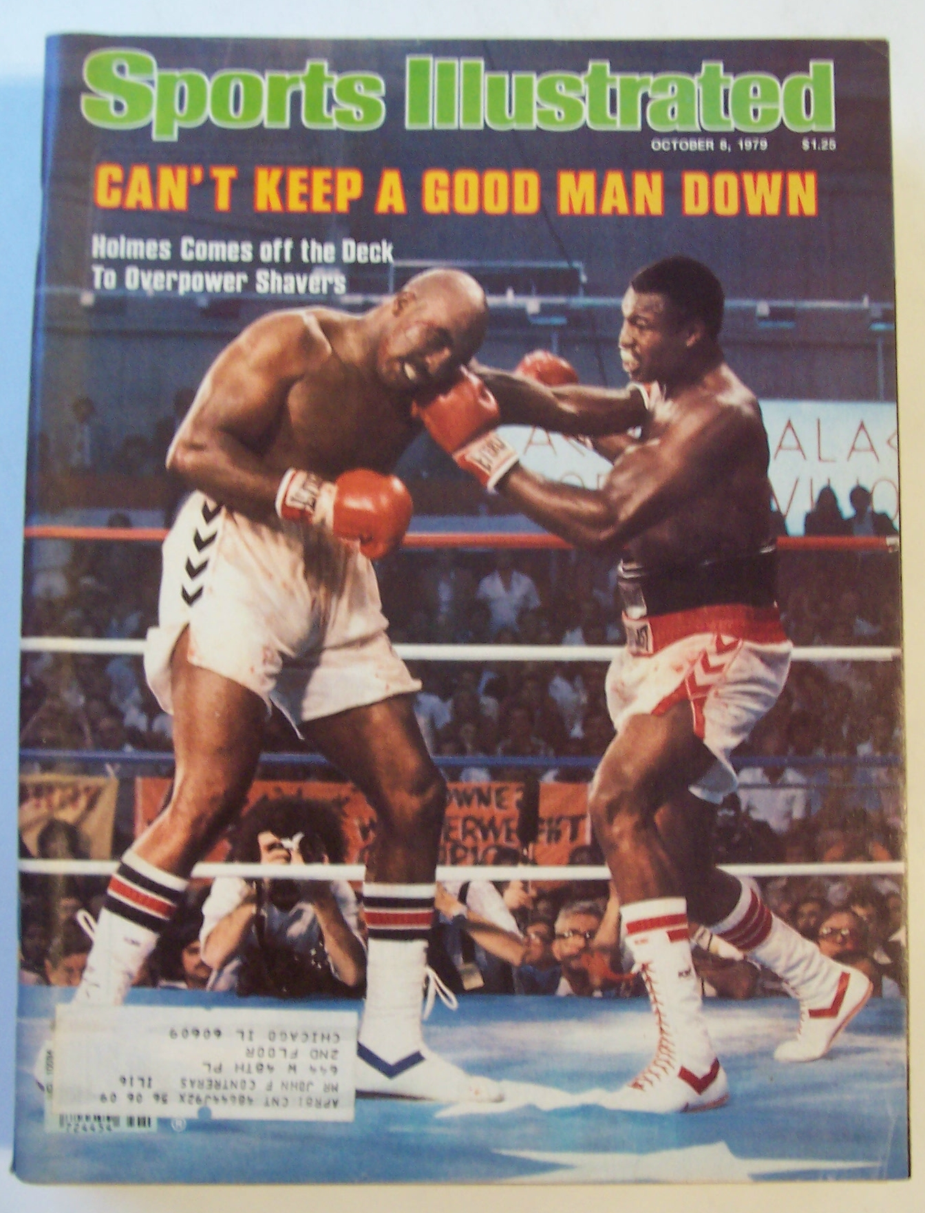 Sports Illustrated Magazine - Oct 8, 1979 - Holmes