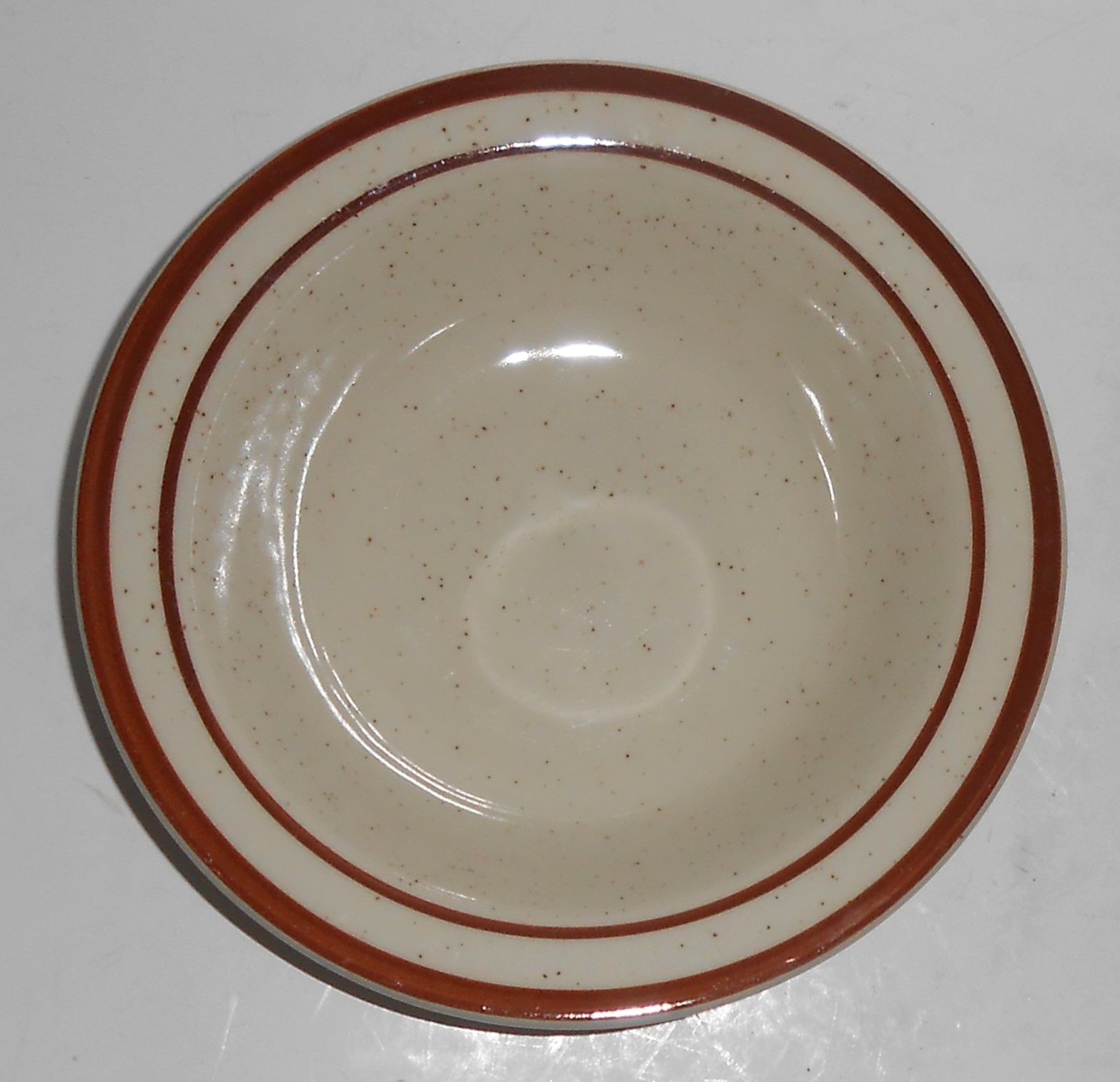 Sysco Restaurant China Syscoware Brown Band Bowl