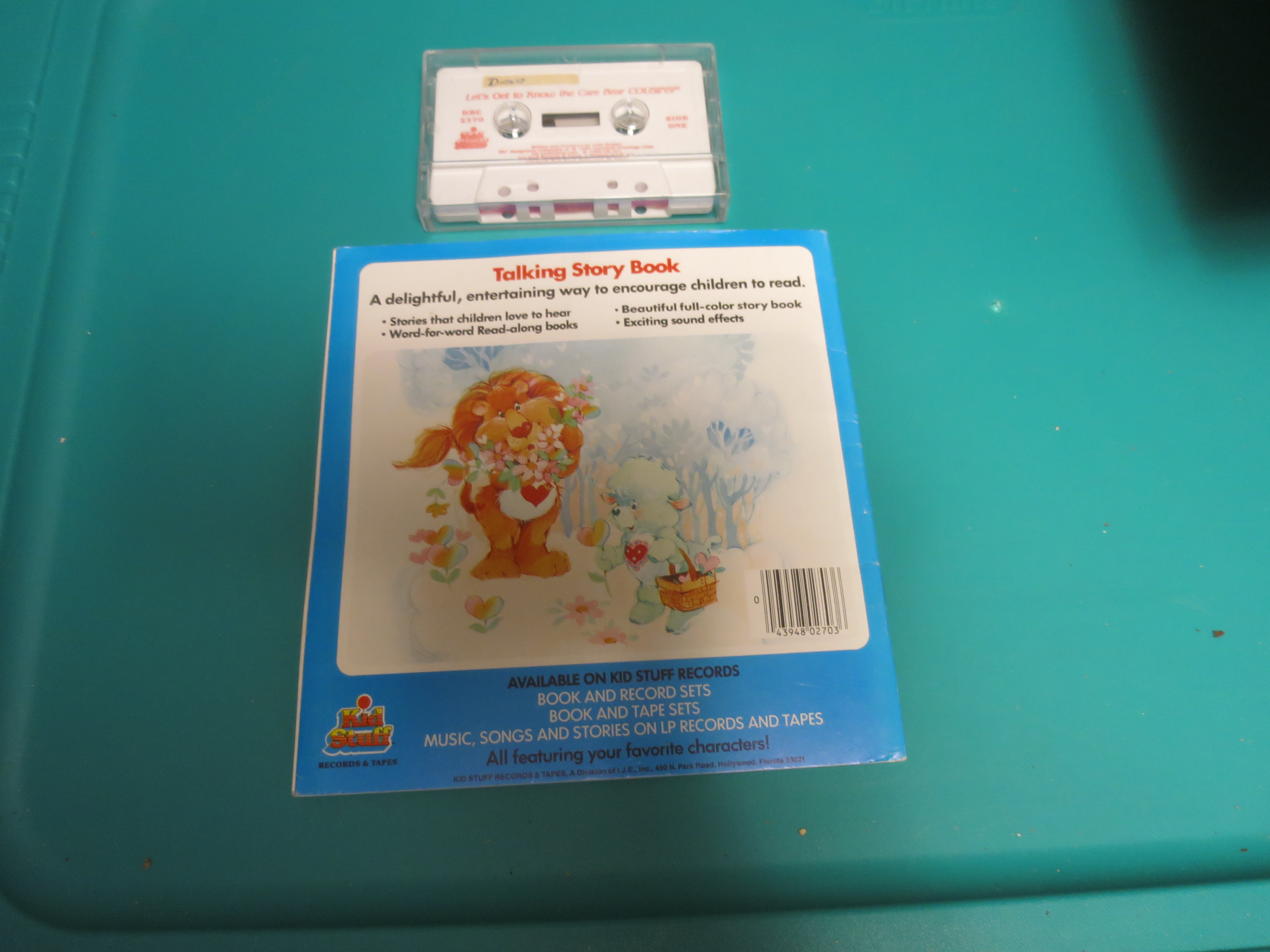 Care Bear Cousins Book and Tape 1985