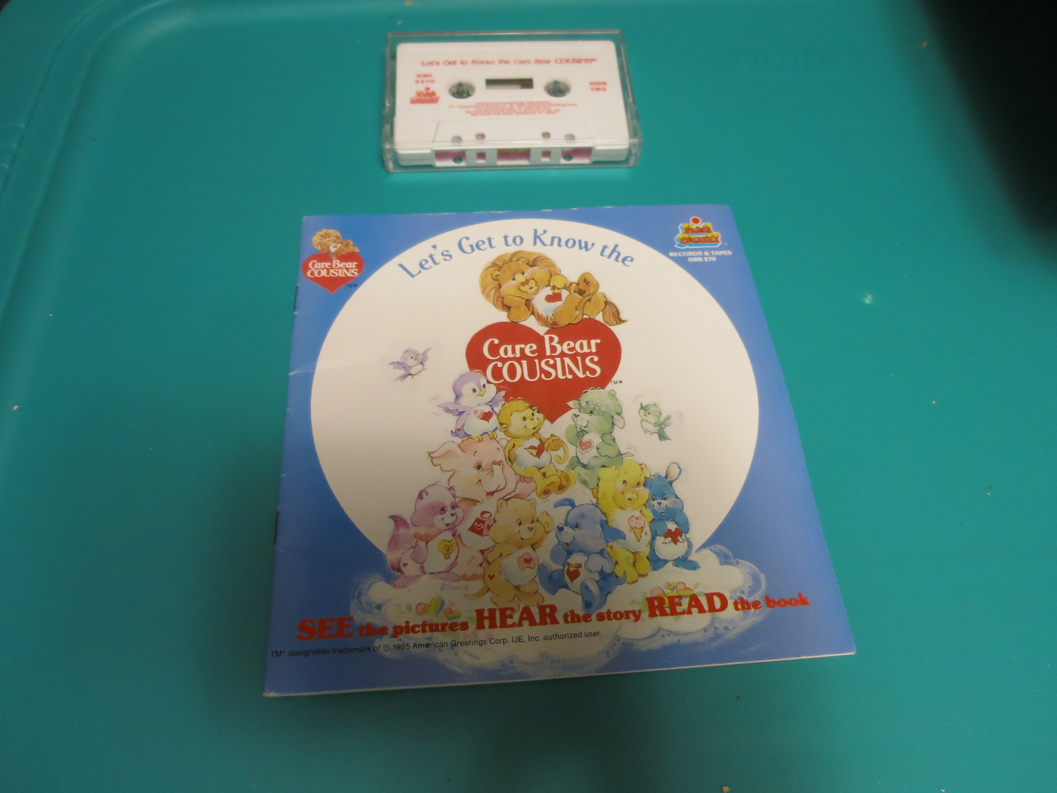 Care Bear Cousins Book and Tape 1985