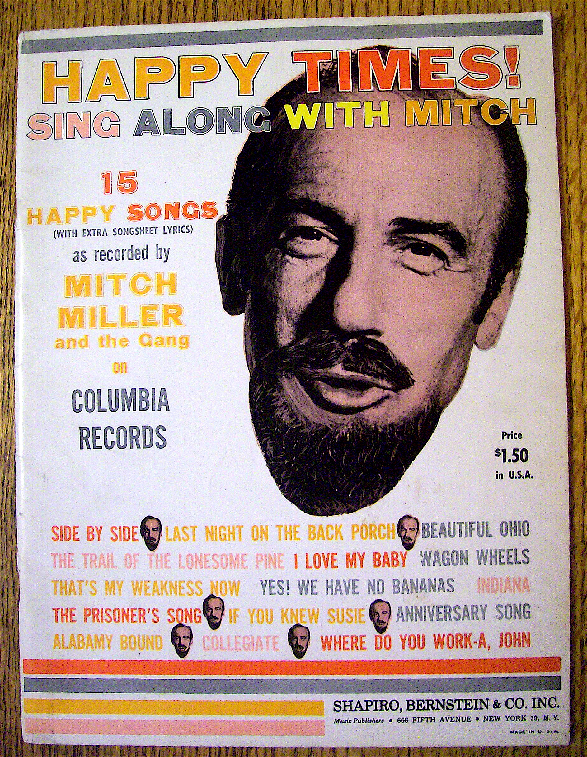1961 Happy Times!! Sing Along With Mitch Miller