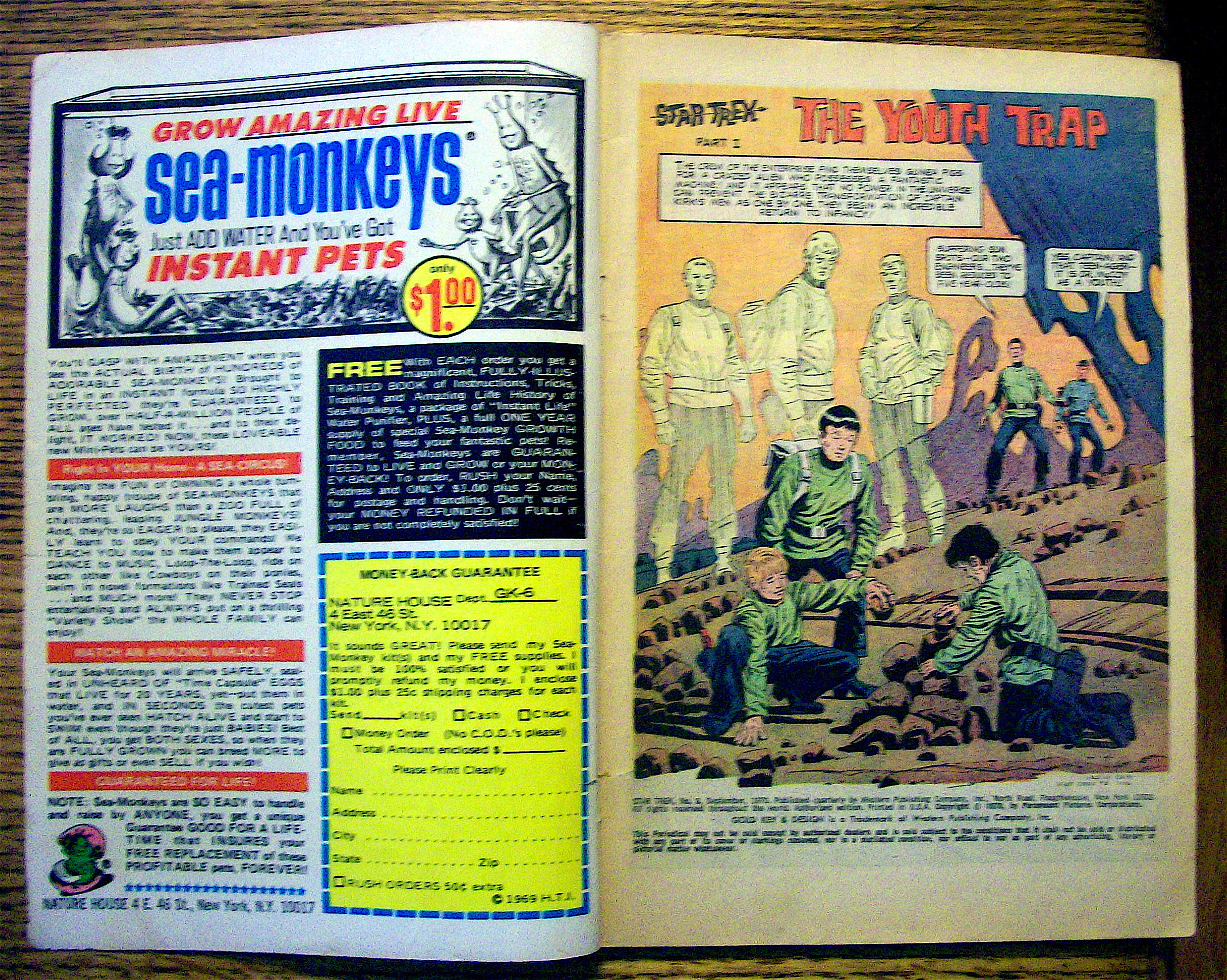 Star Trek Comic #8 September 1970 The Youth Trap