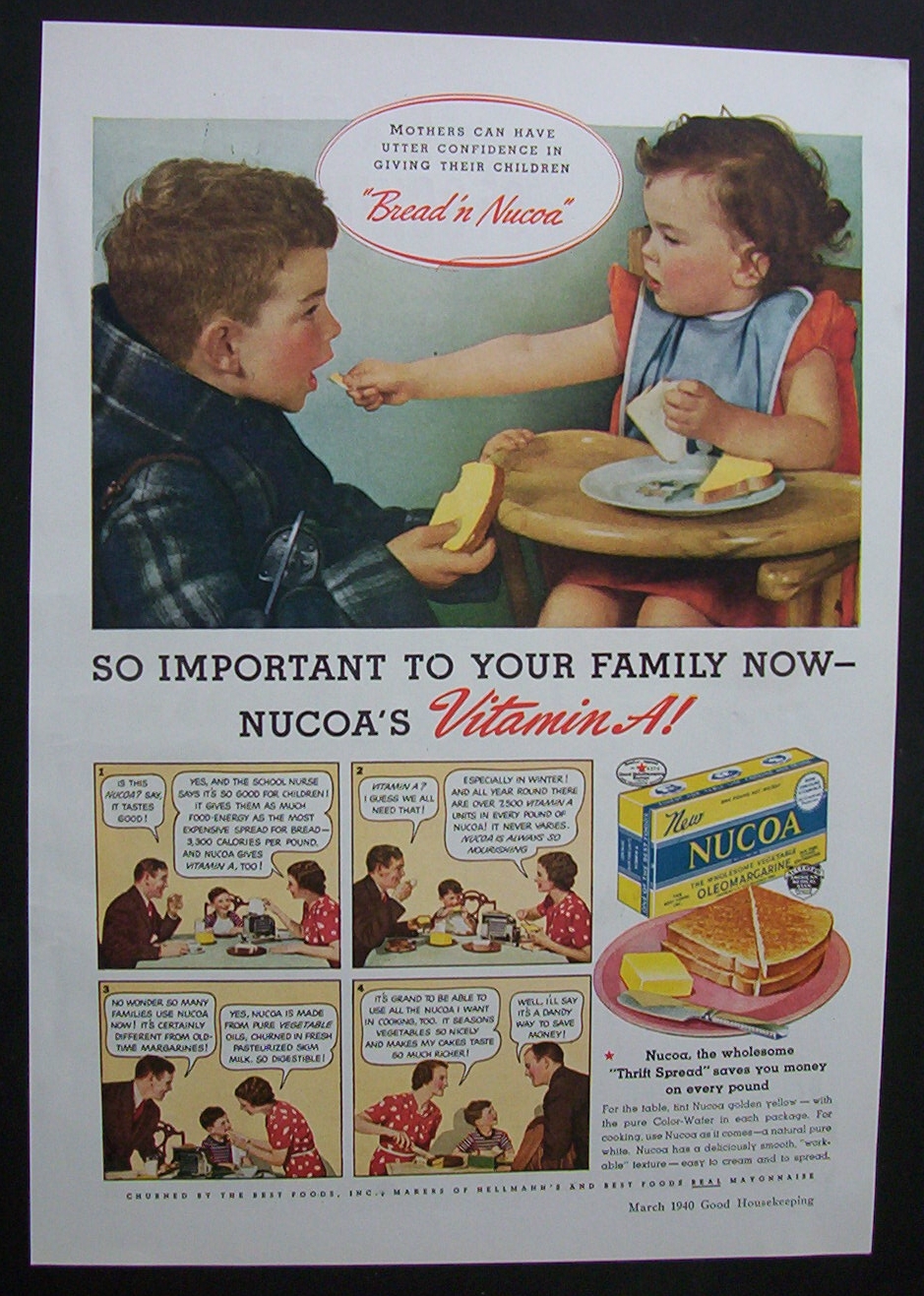 1940  Nucoa  Margarine