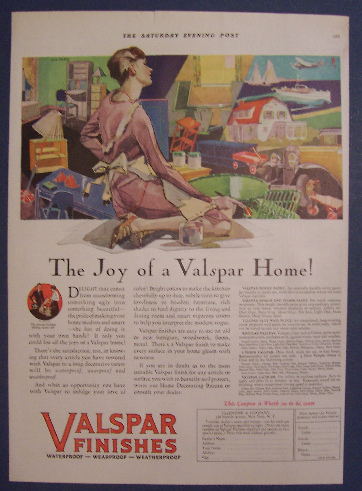 1929  Valspar  Finishes