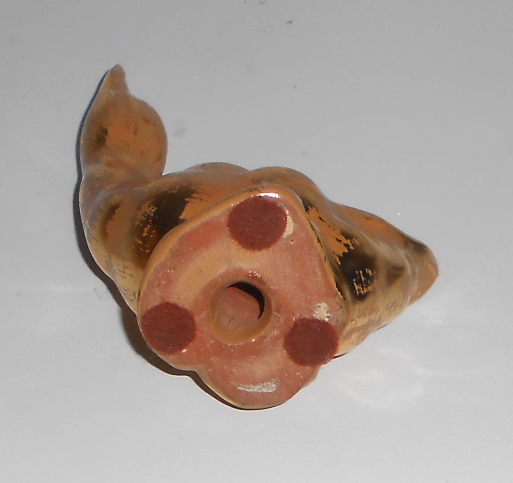 VINTAGE Stangl Pottery Granada Gold 3-5/8'' Duck #3250