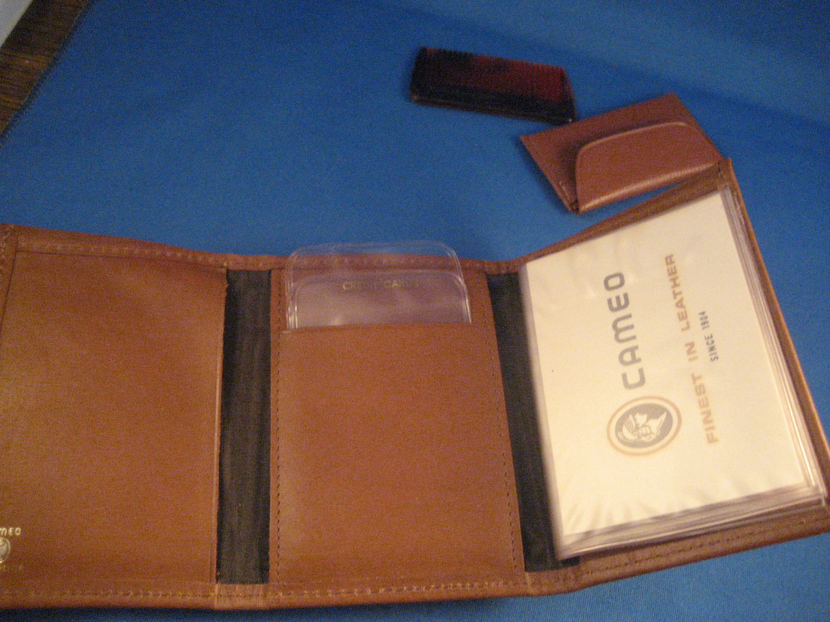 Eastern Star Leather Wallet