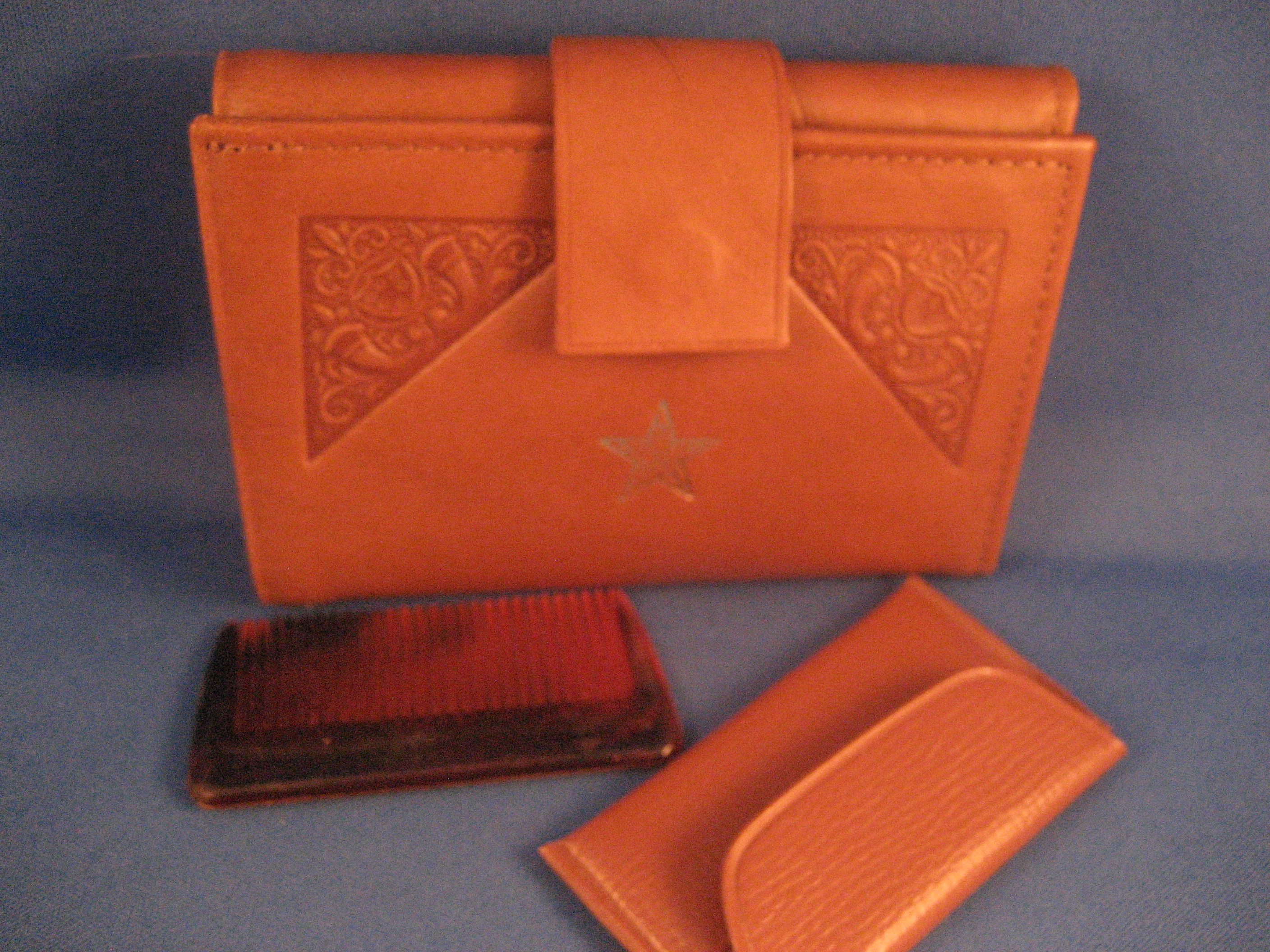 Eastern Star Leather Wallet