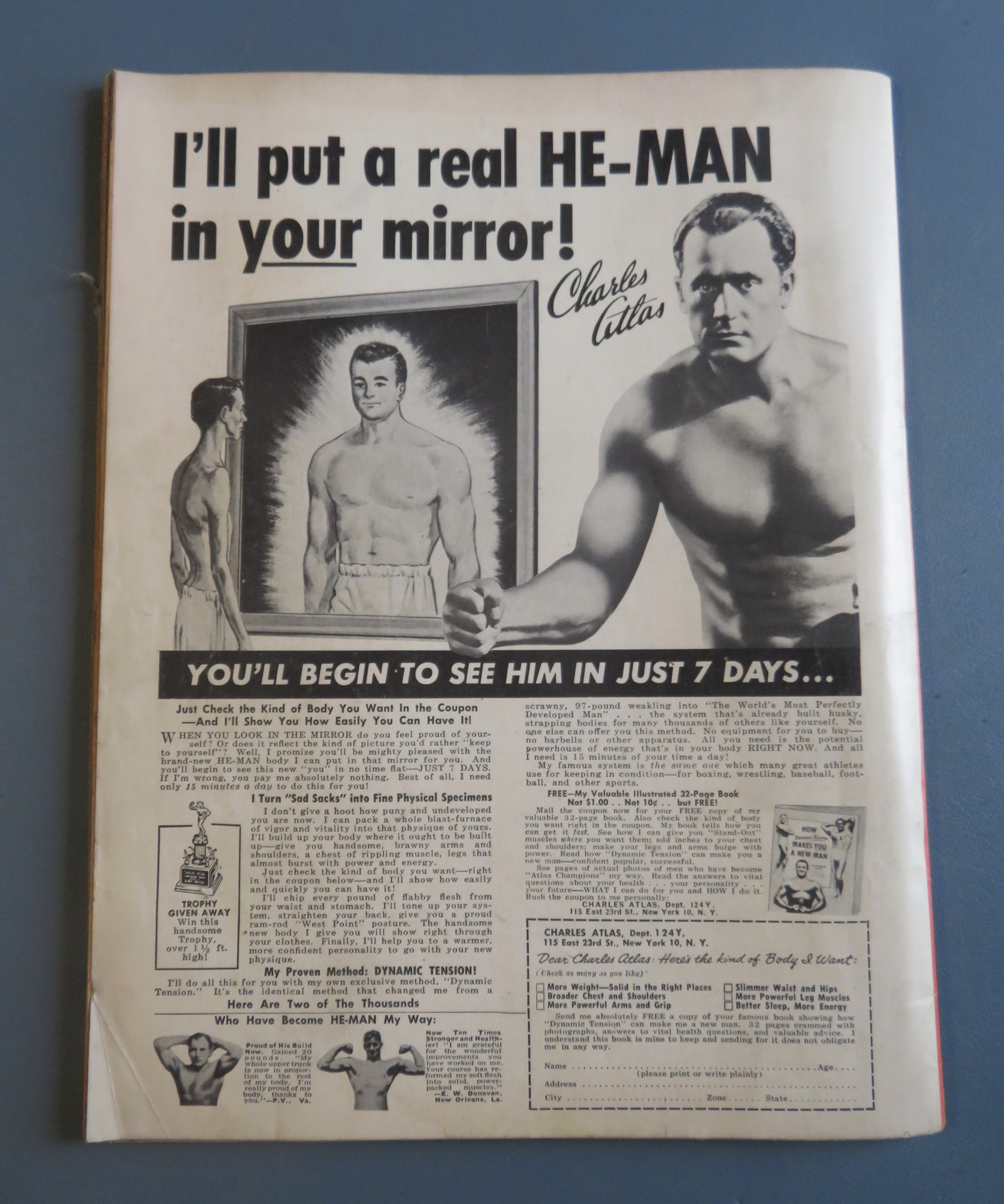 Boxing & Wrestling Magazine December 1962 Joey Archer