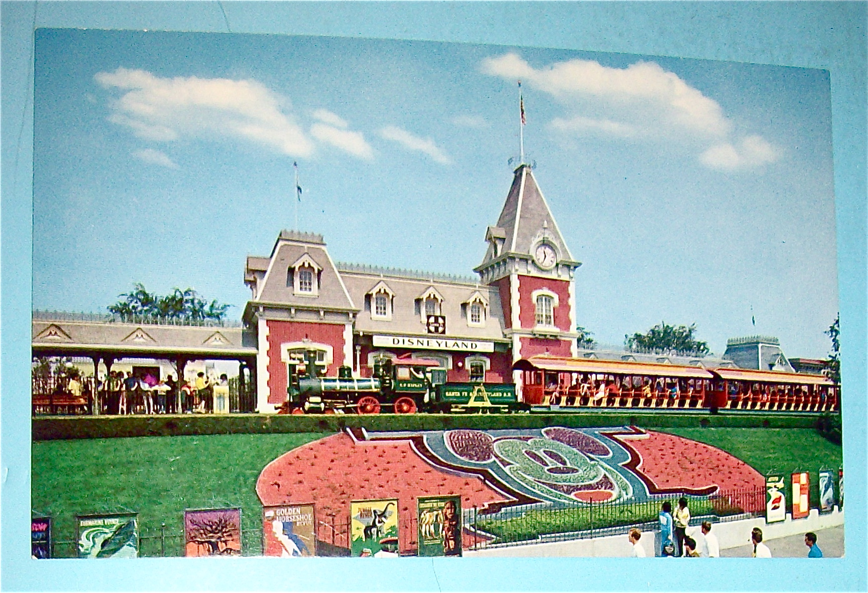 Entrance to Disneyland Postcard