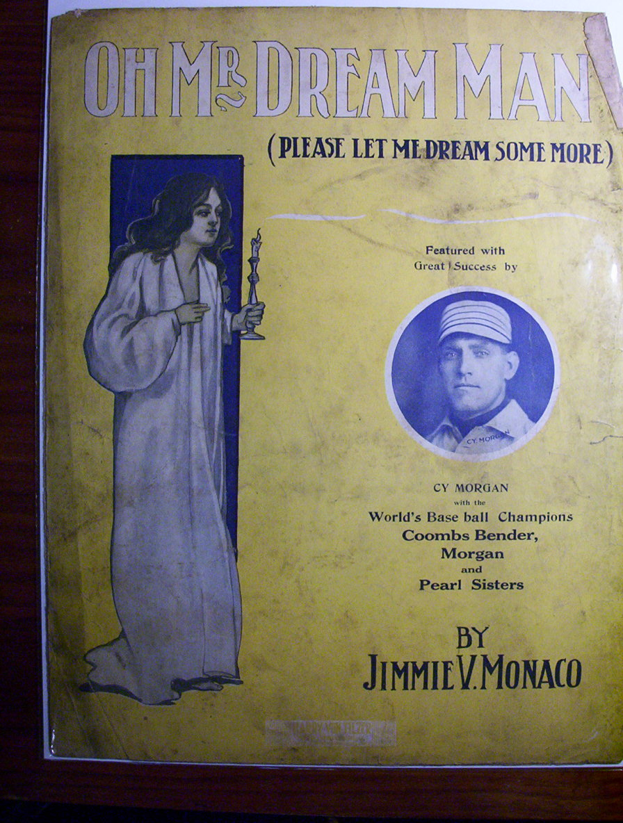 Sheet Music Of 1911 Oh Mr. Dream Man