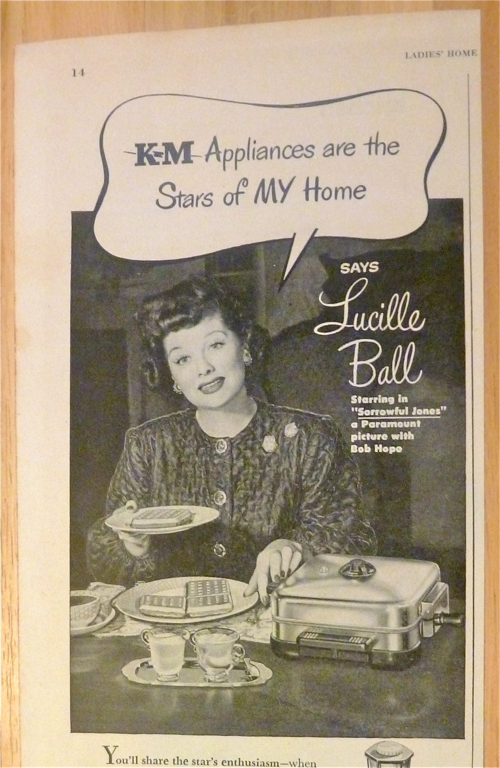 1949 Knapp Monarch Appliances w/ Lucille Ball