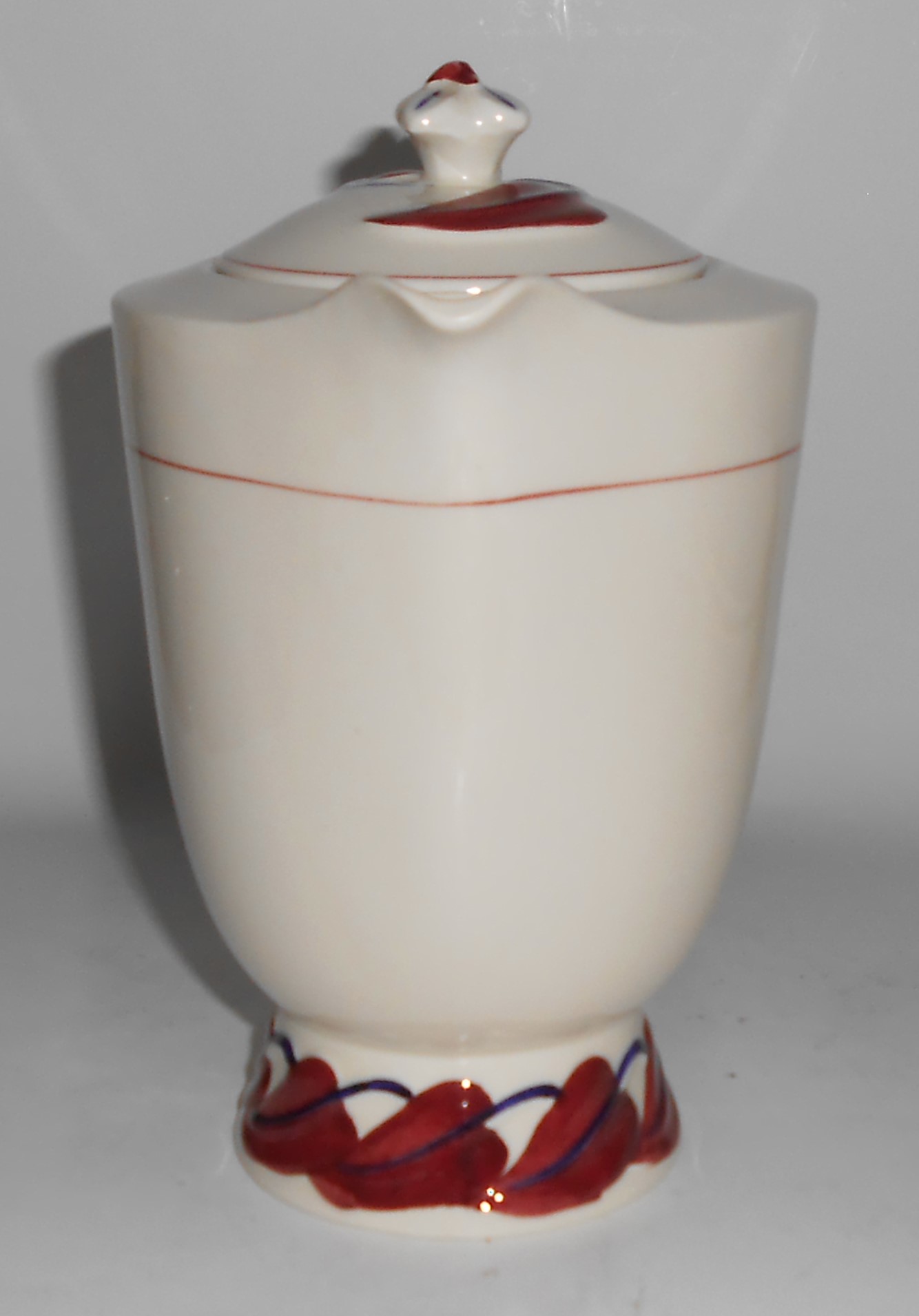 Vernon Kilns Pottery Monterey Demitasse Coffee Pot w/Li