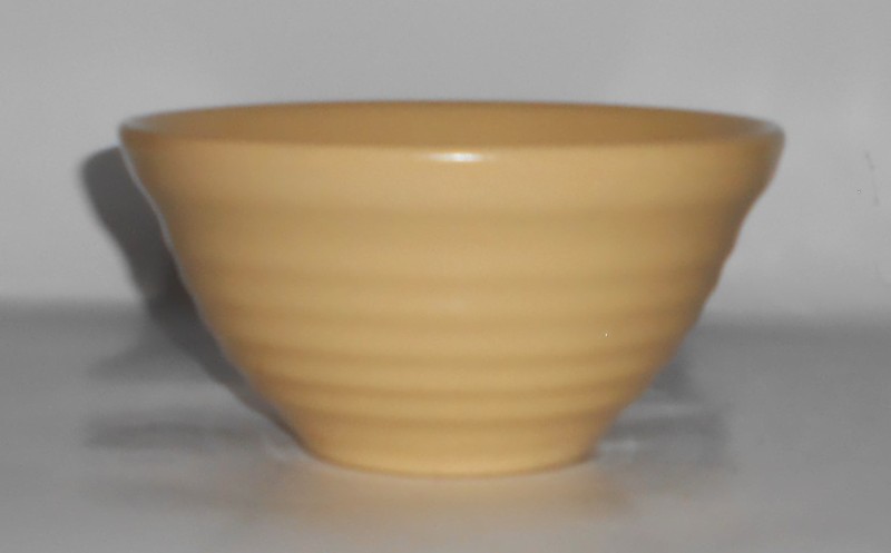 VINTAGE Bauer Pottery Ring Ware #30 IVORY Mixing Bowl #1