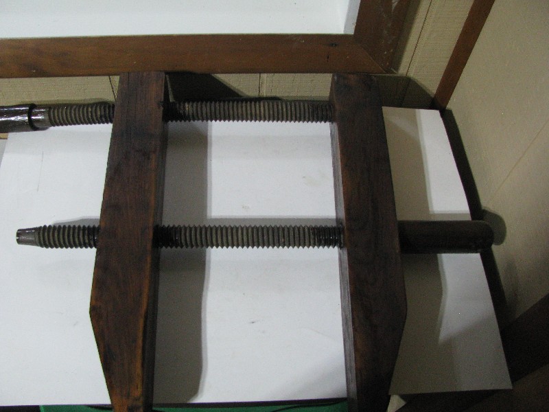 Antique Wooden Hand Screw Clamp - Vintage Woodworker's Tool