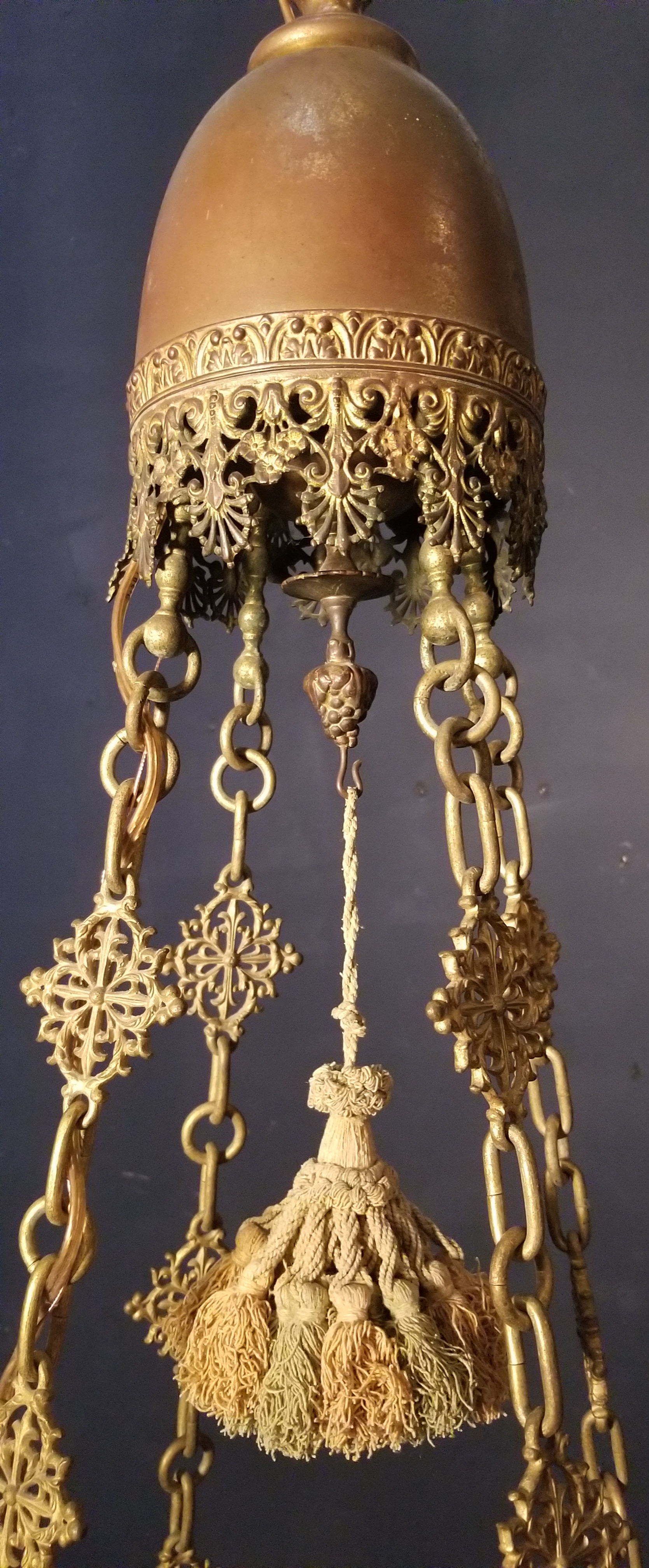 Brass antique Sanctuary light