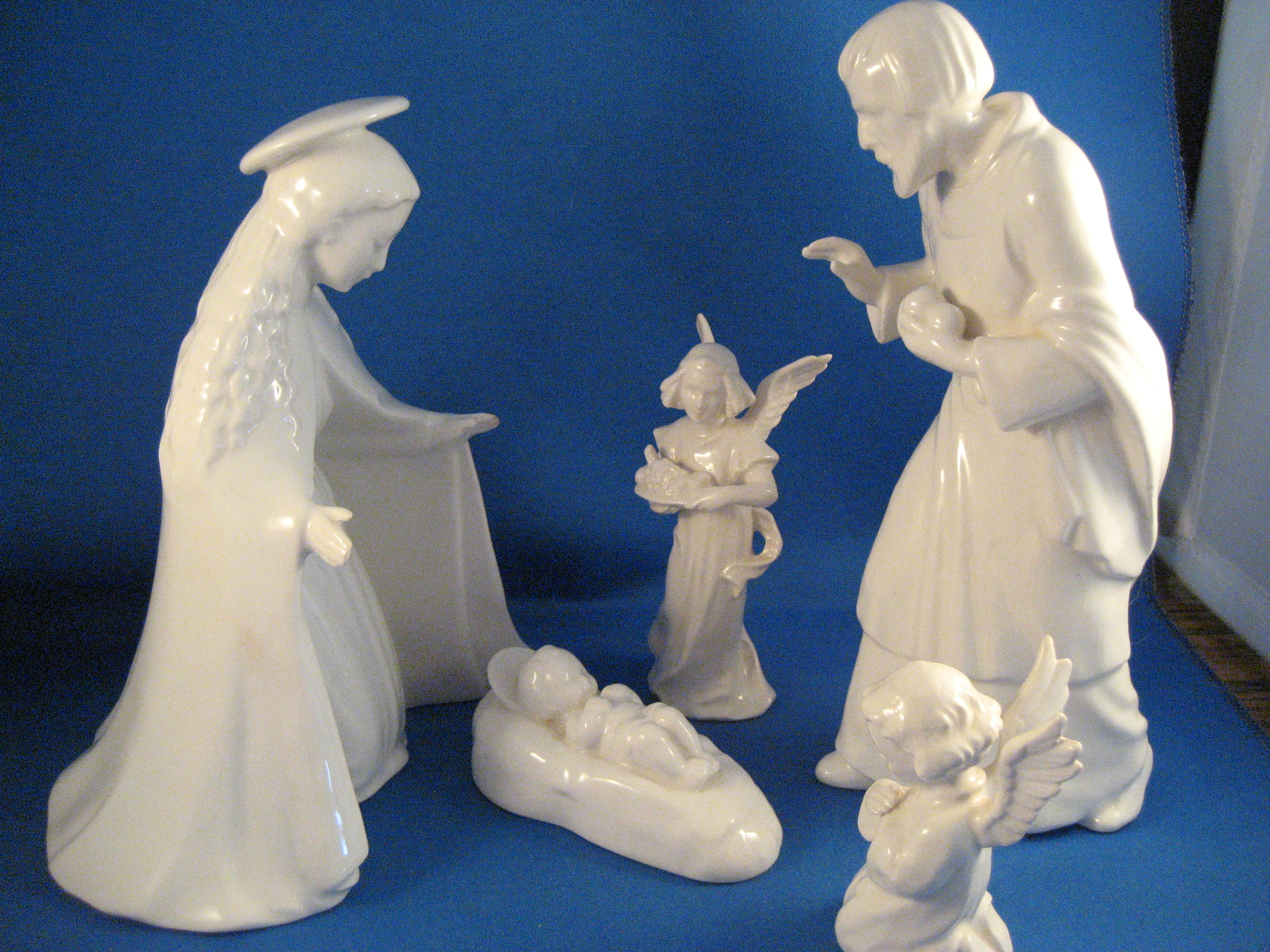 Rare 1950 Goebel Nativity Scene