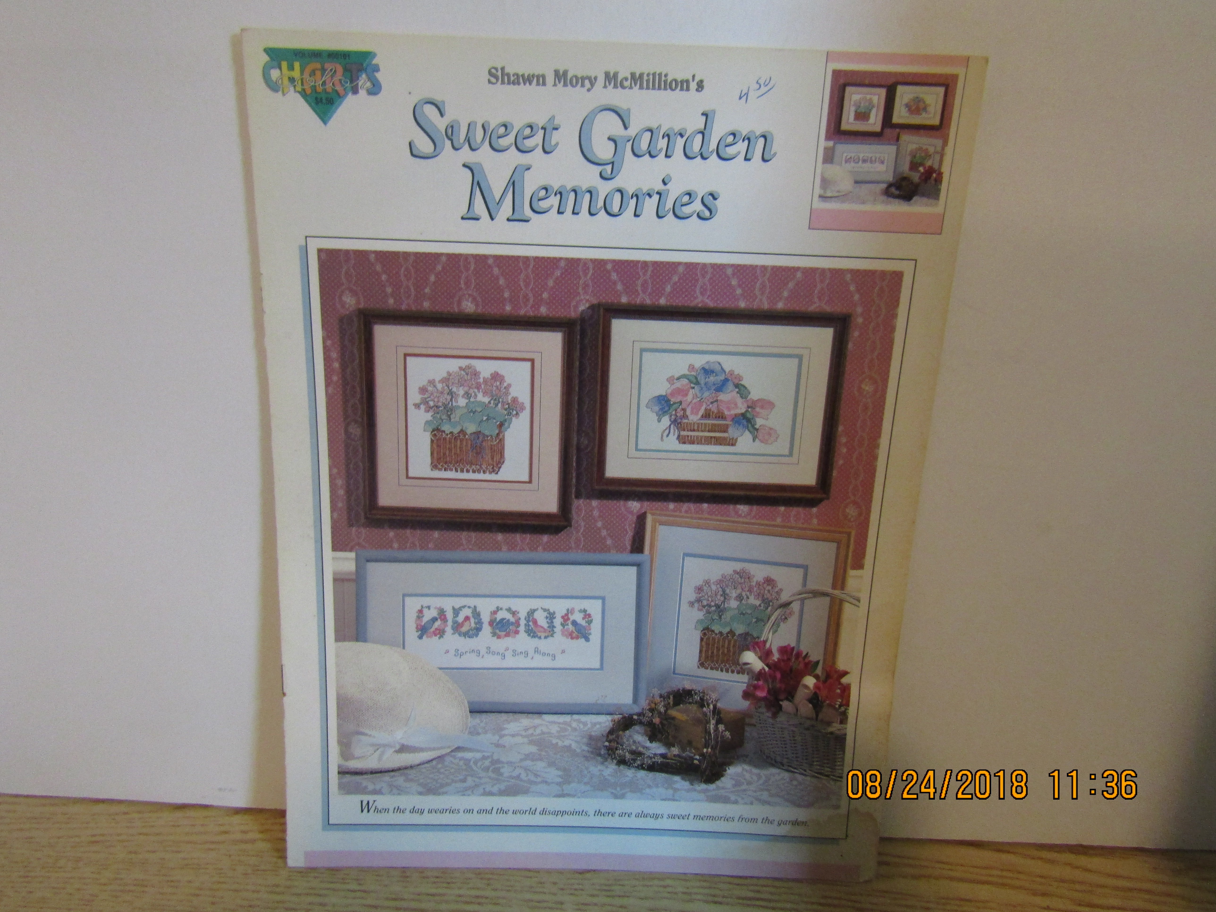 Color Charts Cross Stitch Sweet Garden Memories #101