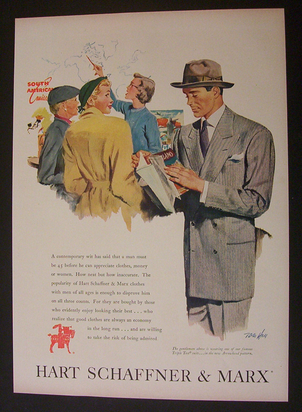 1950  Hart  Schaffner  &  Marx  Clothing