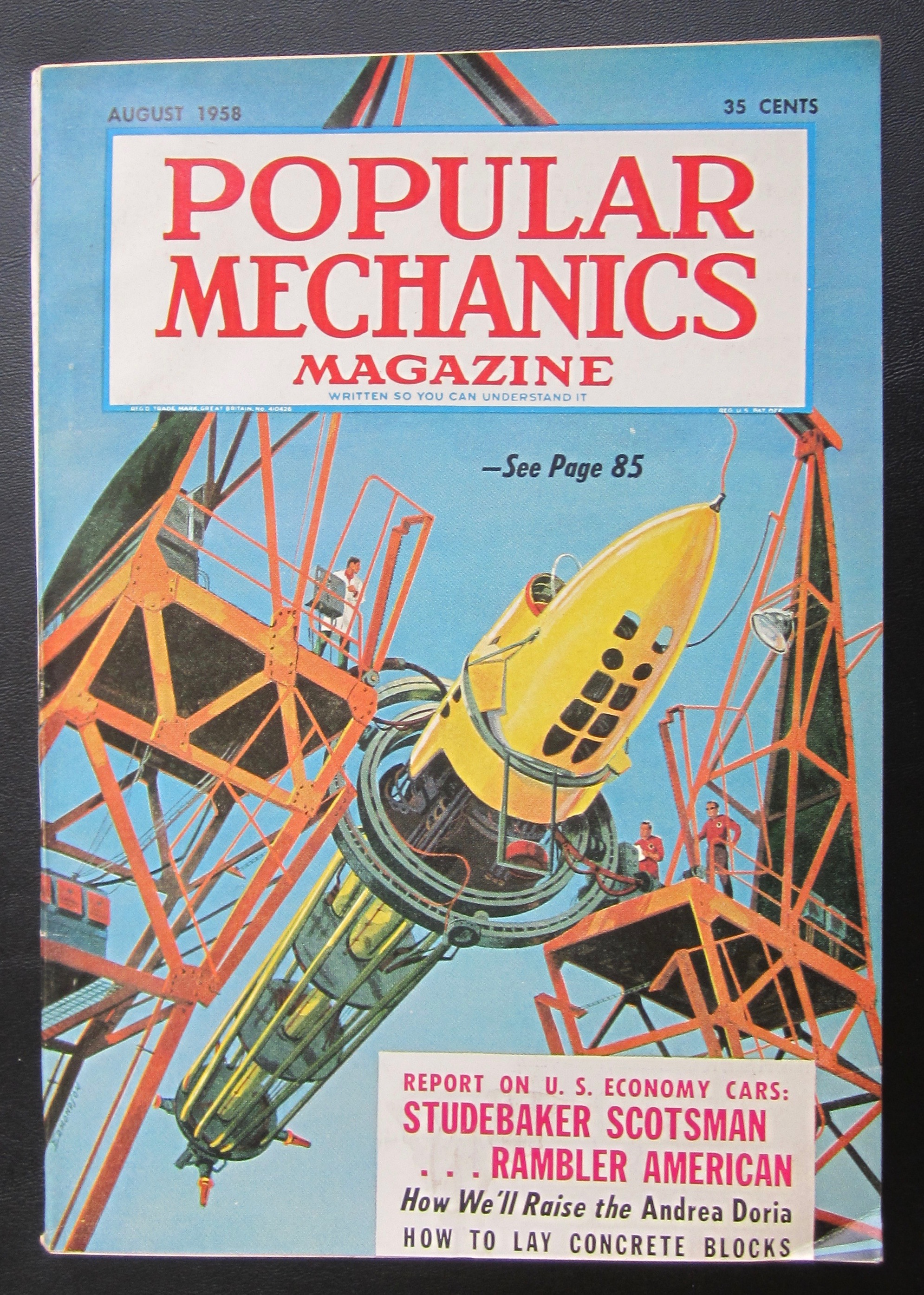 Popular Mechanics-August 1958-How To Raise Andrea Doria