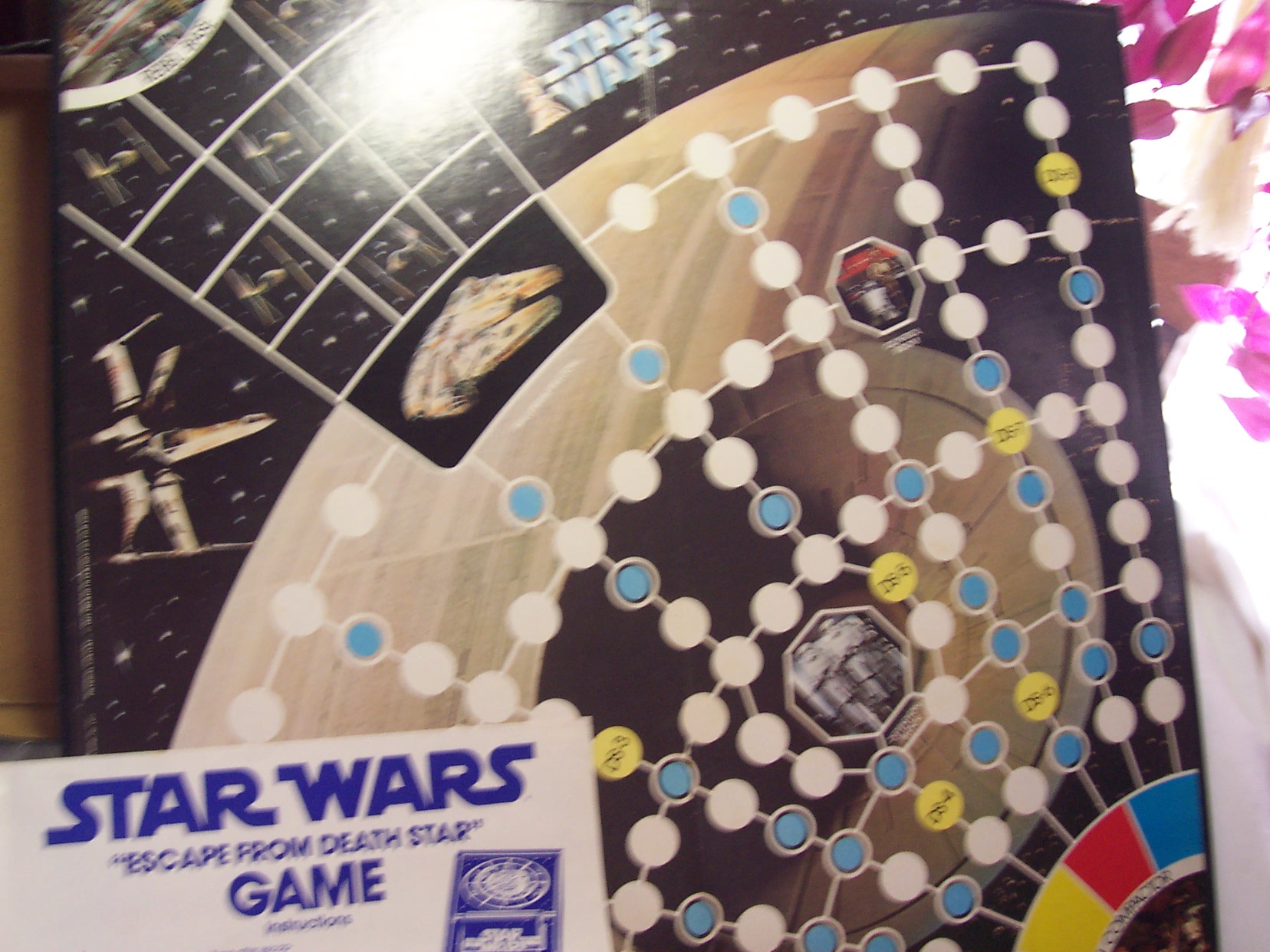 Star Wars Escape From Death Star Game Kenner