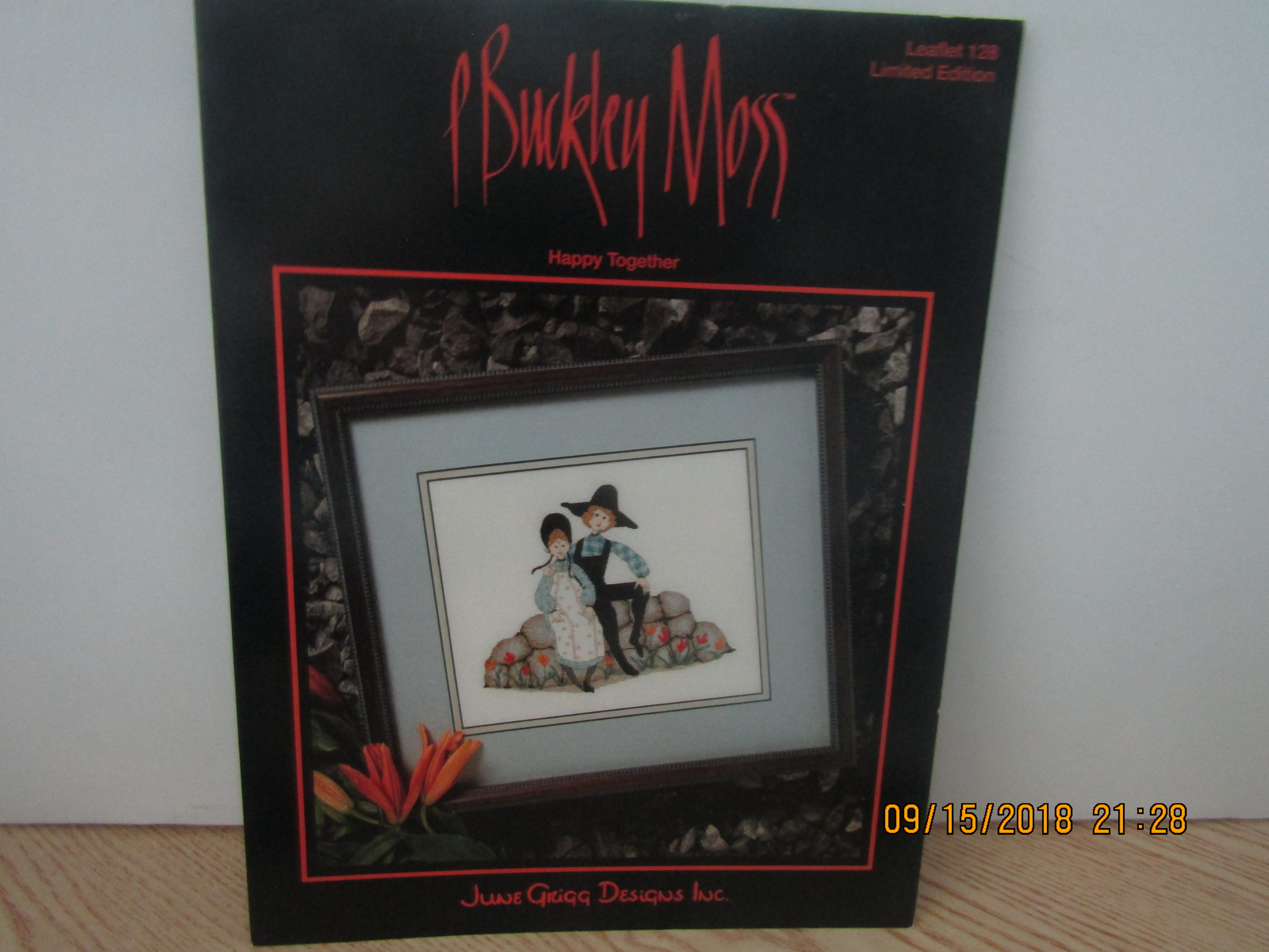 P.Buckley Moss Cross Stitch Happy Together #128