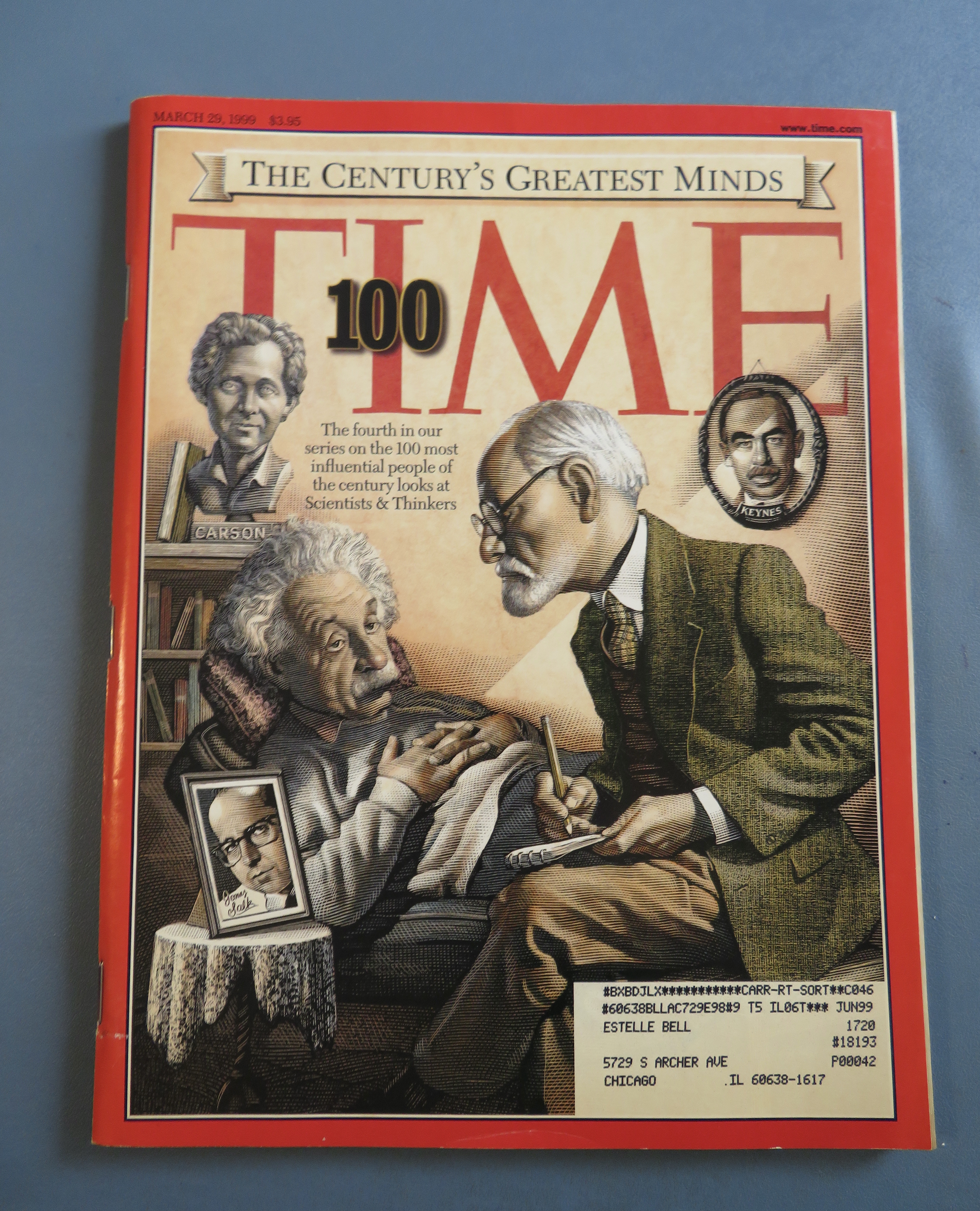 Time Magazine-March 29, 1999-Century's Greatest Minds