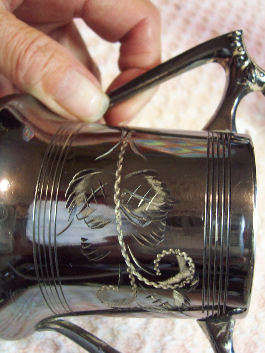 Sheffield Plated Cocoa Pot Creamer Sugar