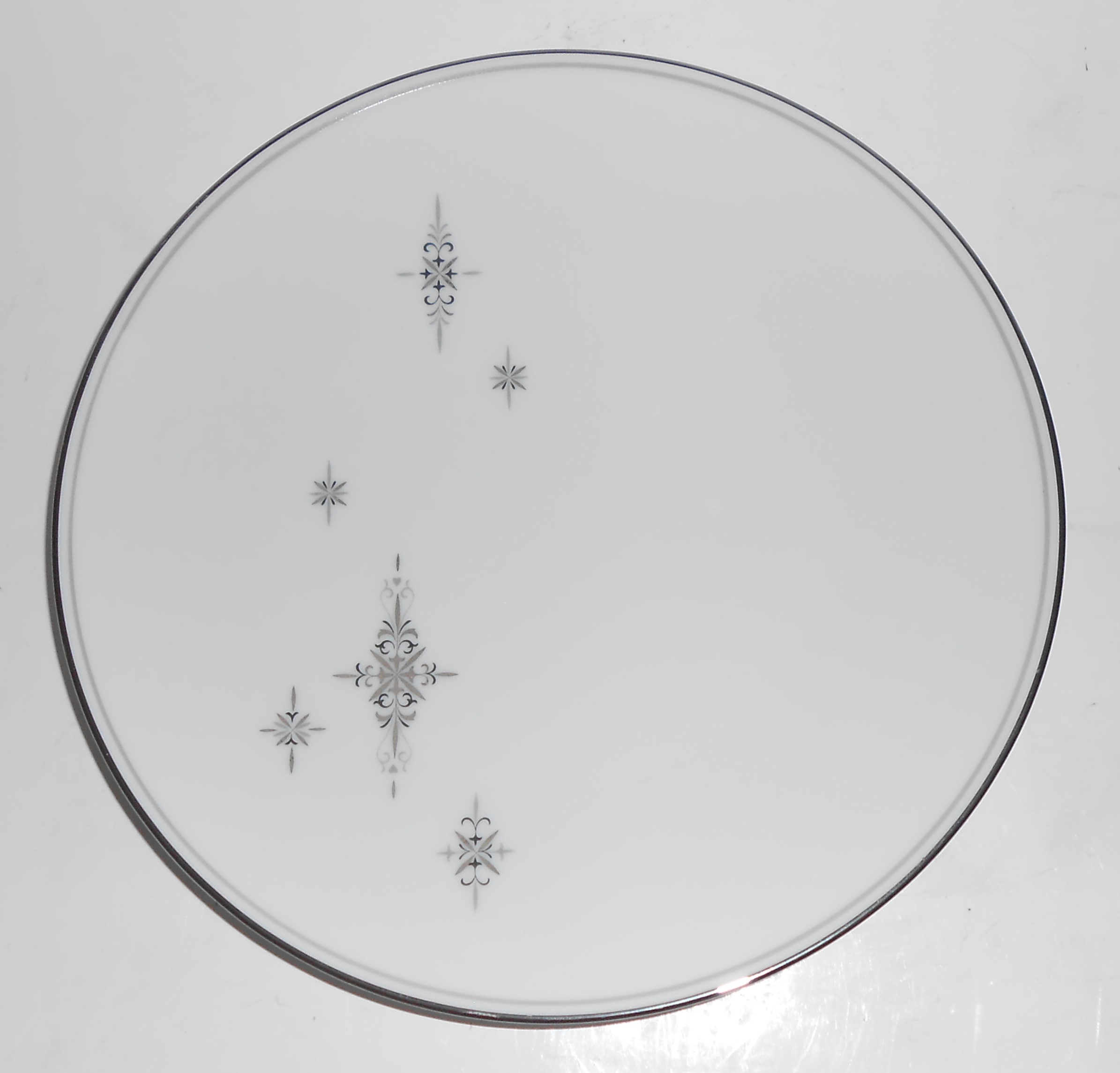 Noritake China Stella w/Platinum Salad Plate