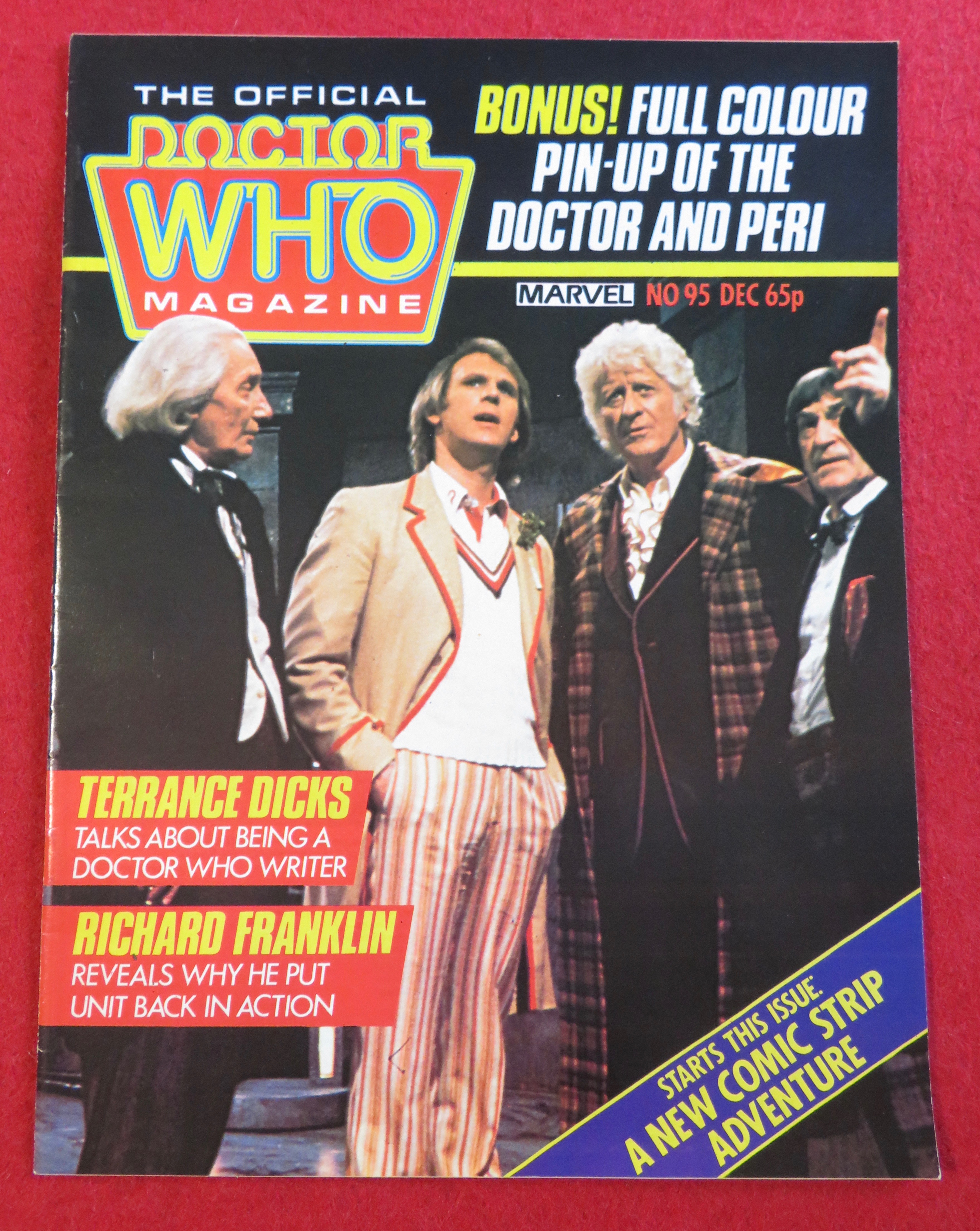 Doctor (Dr) Who Magazine December 1984
