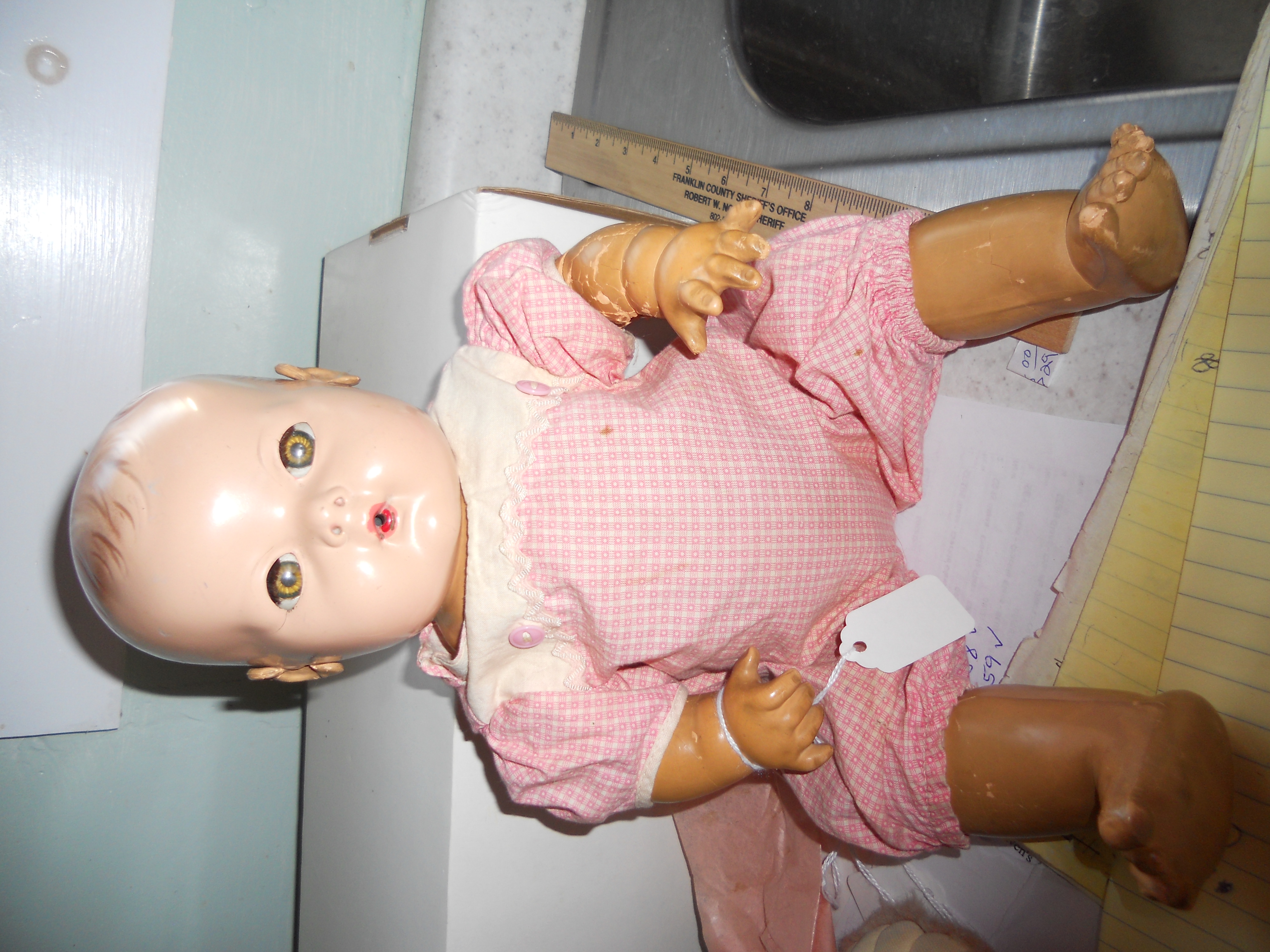 Effanbee Dy Dee Baby Doll Rubber Ears