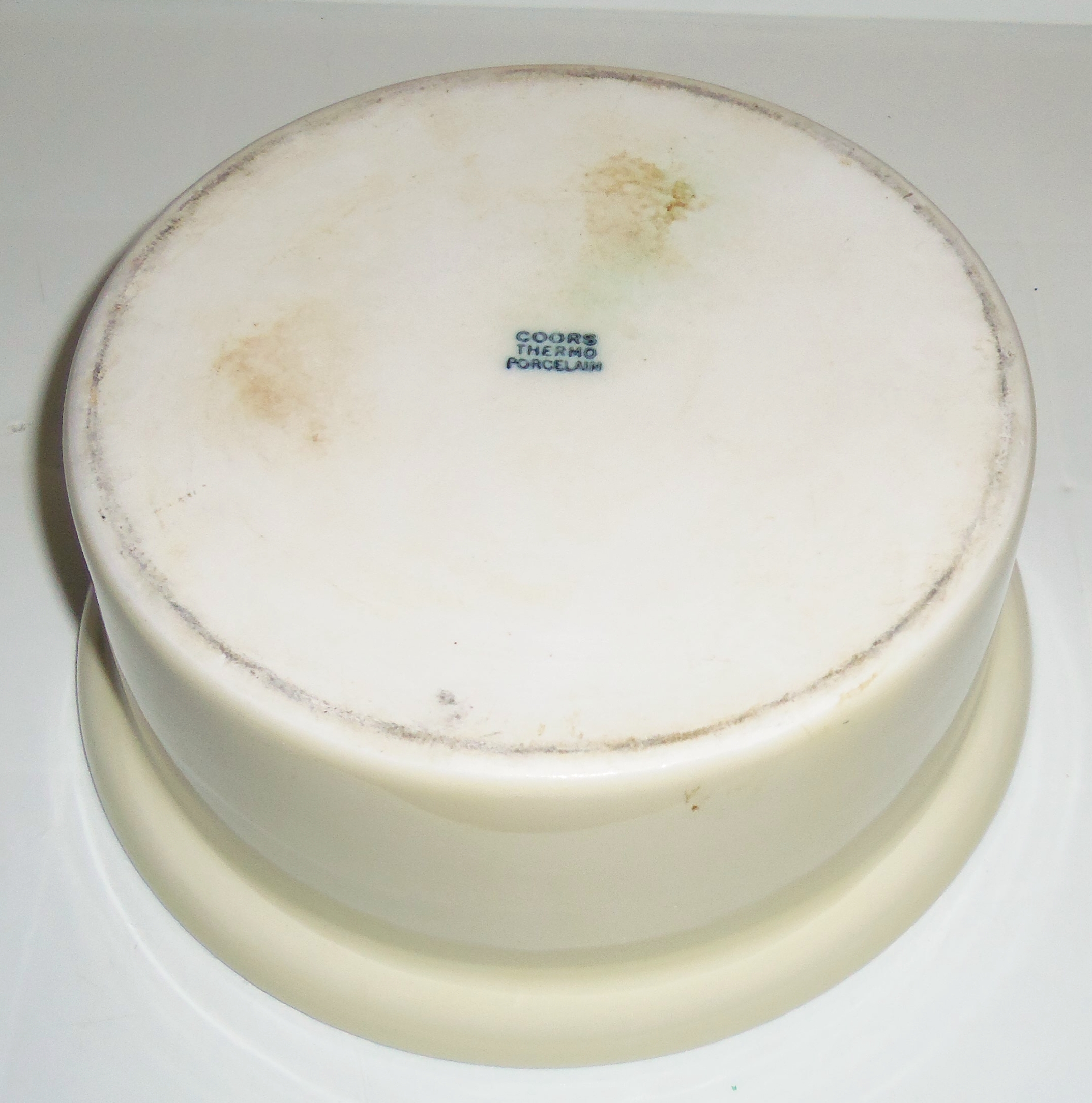 Coors Pottery Open Window Straight Casserole W/Lid