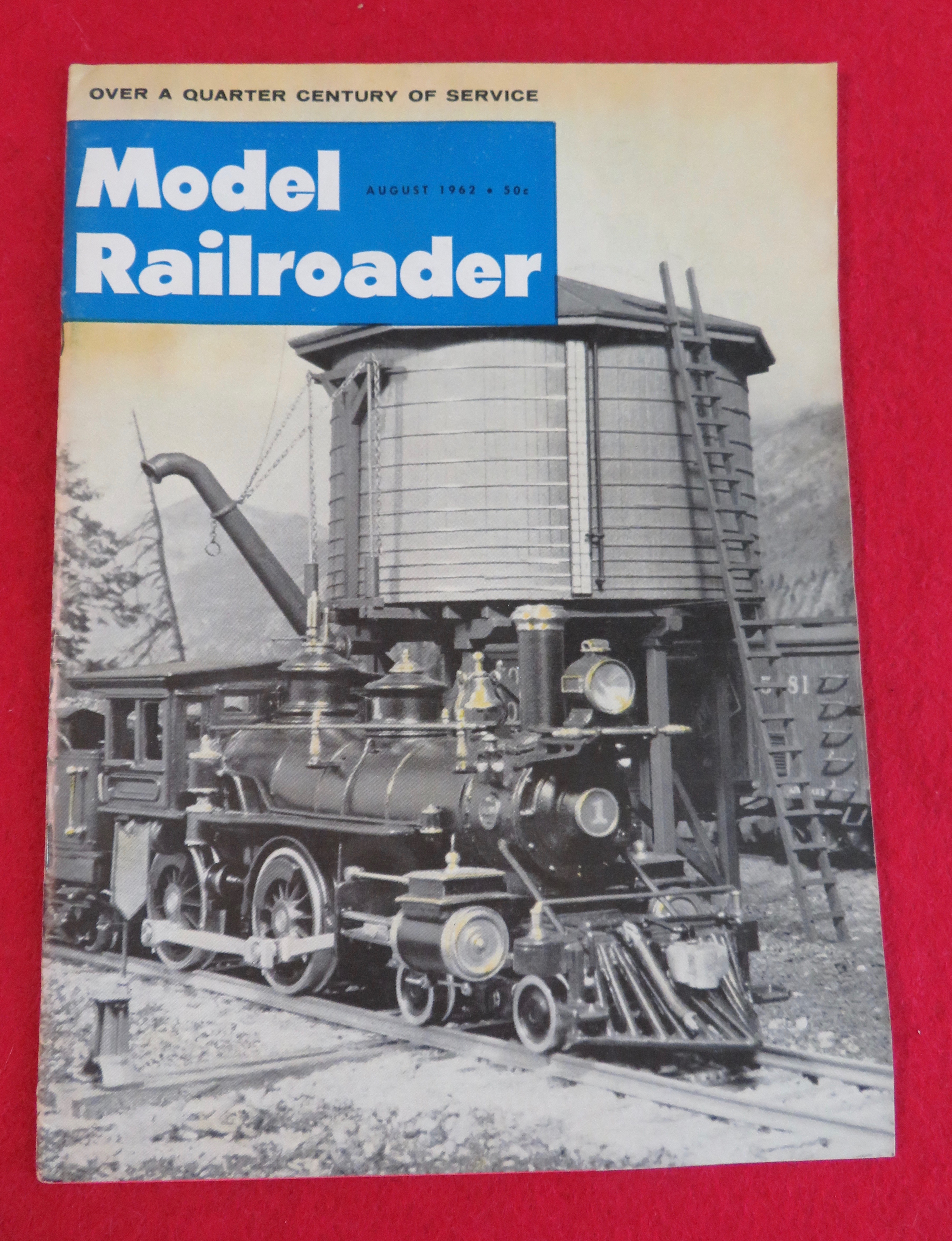 Model Railroader Magazine August 1962