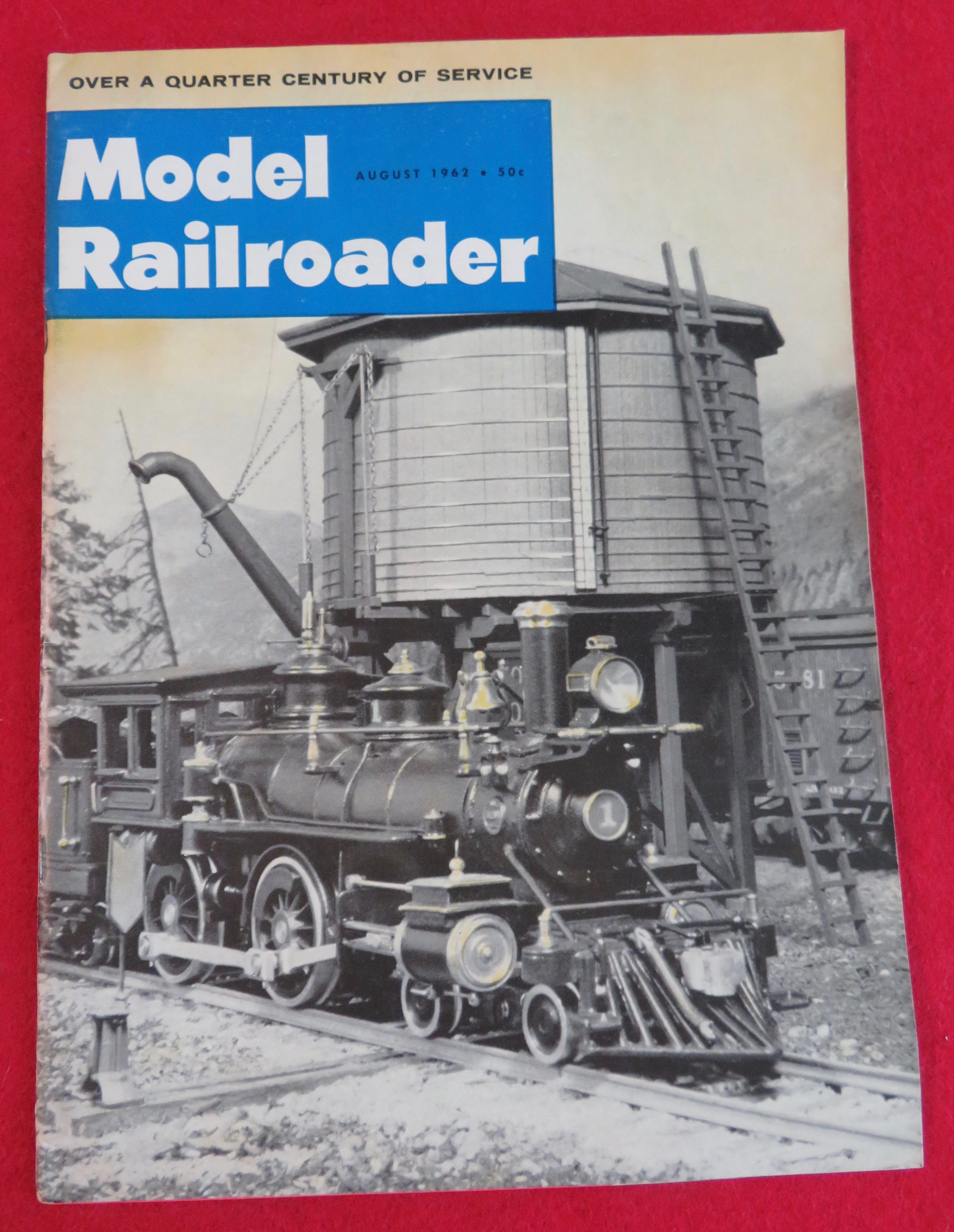 Model Railroader Magazine August 1962
