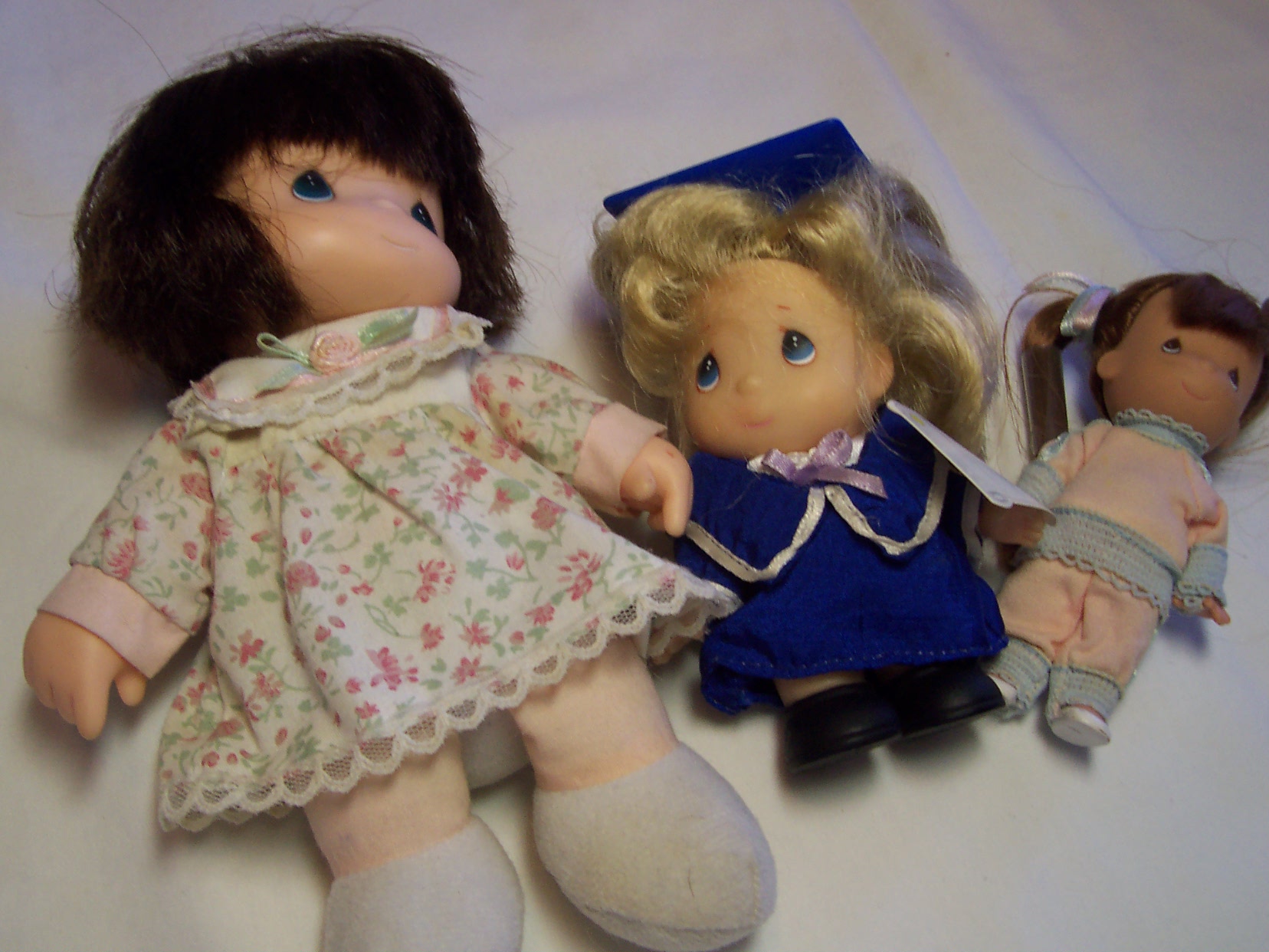 Precious Moments Dolls Set of 3