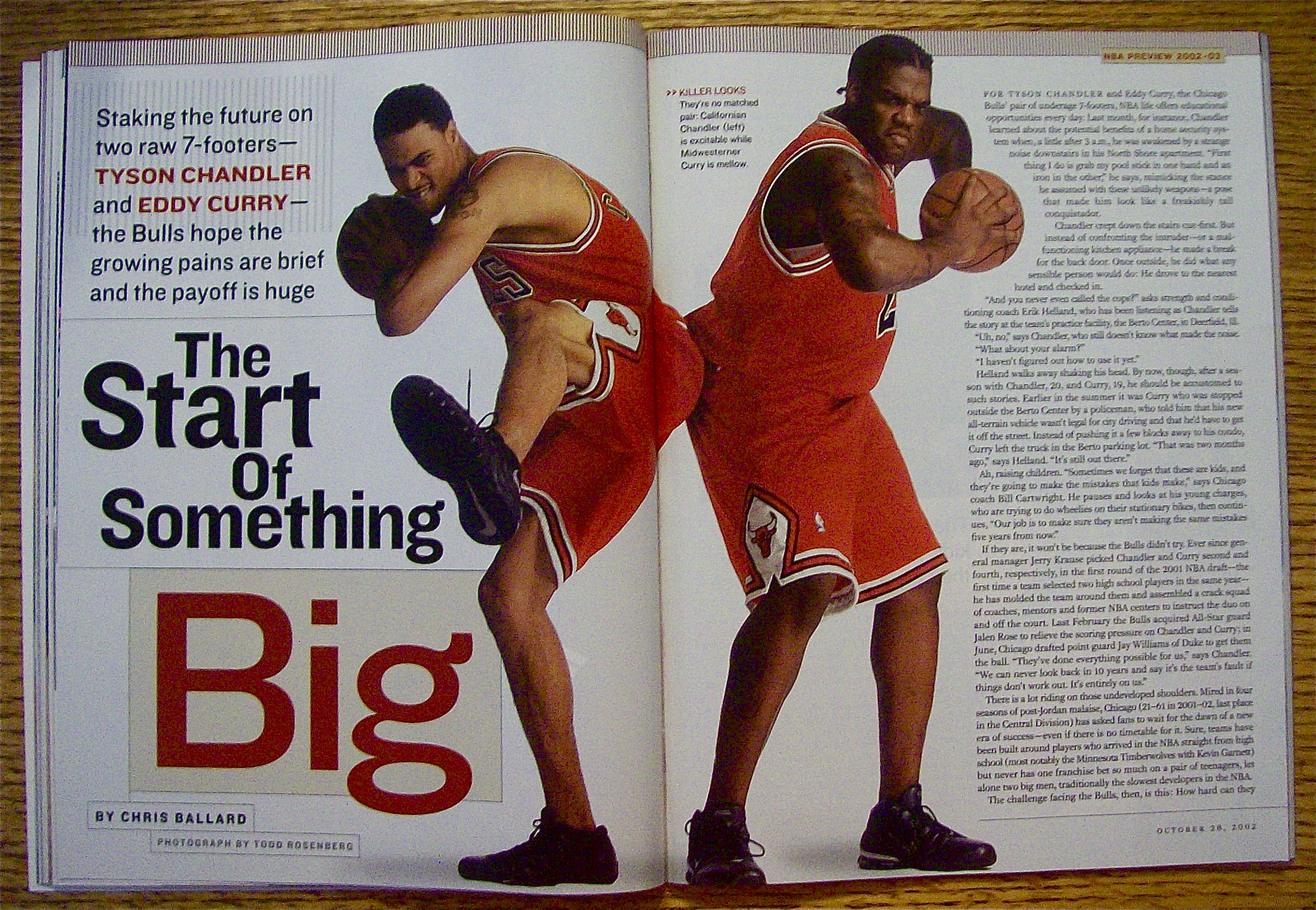 Sports Illustrated Magazine October 28, 2002 Yao Ming