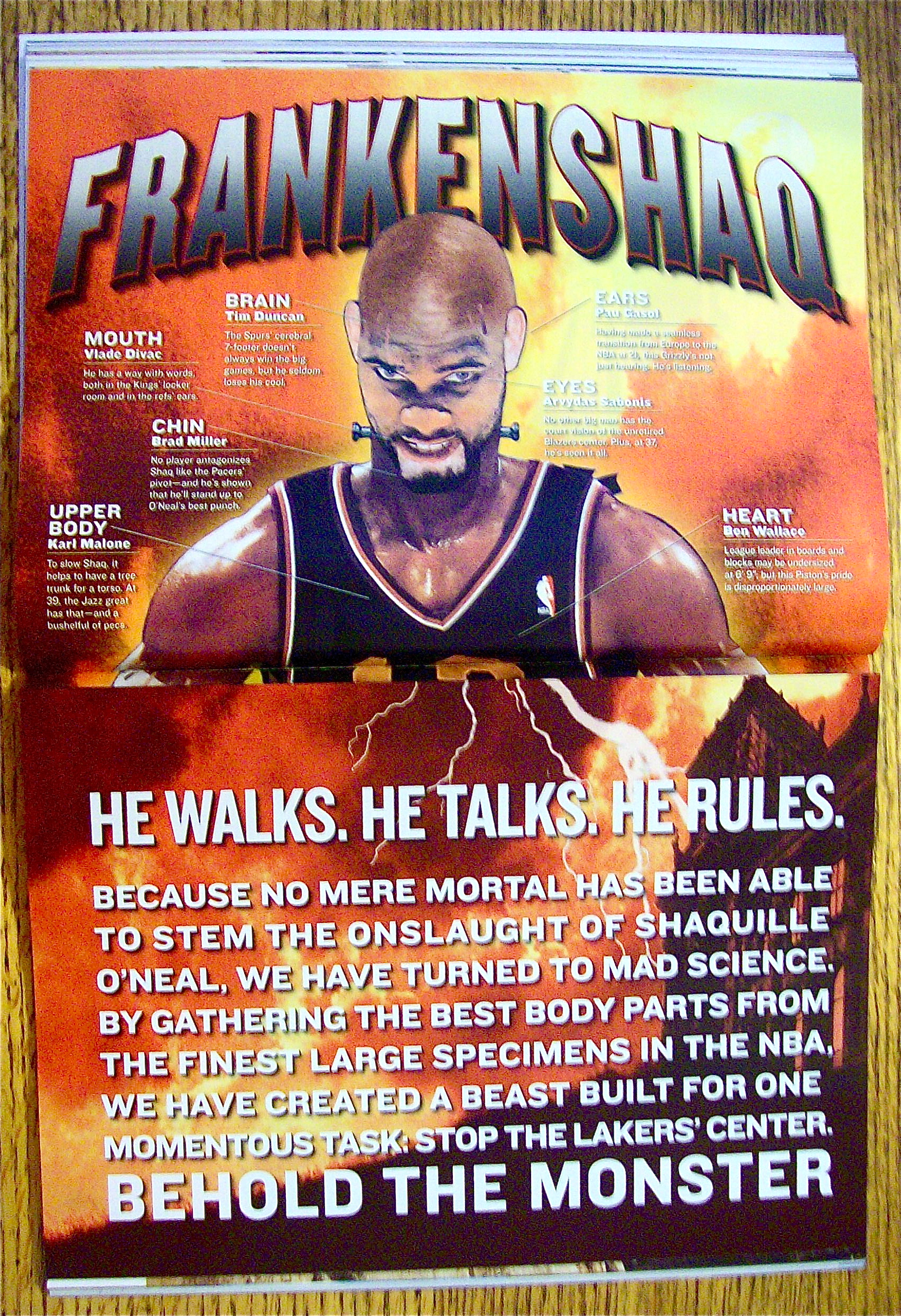Sports Illustrated Magazine October 28, 2002 Yao Ming