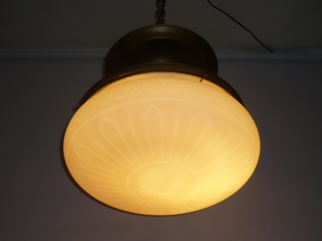 Embossed flush mount #778