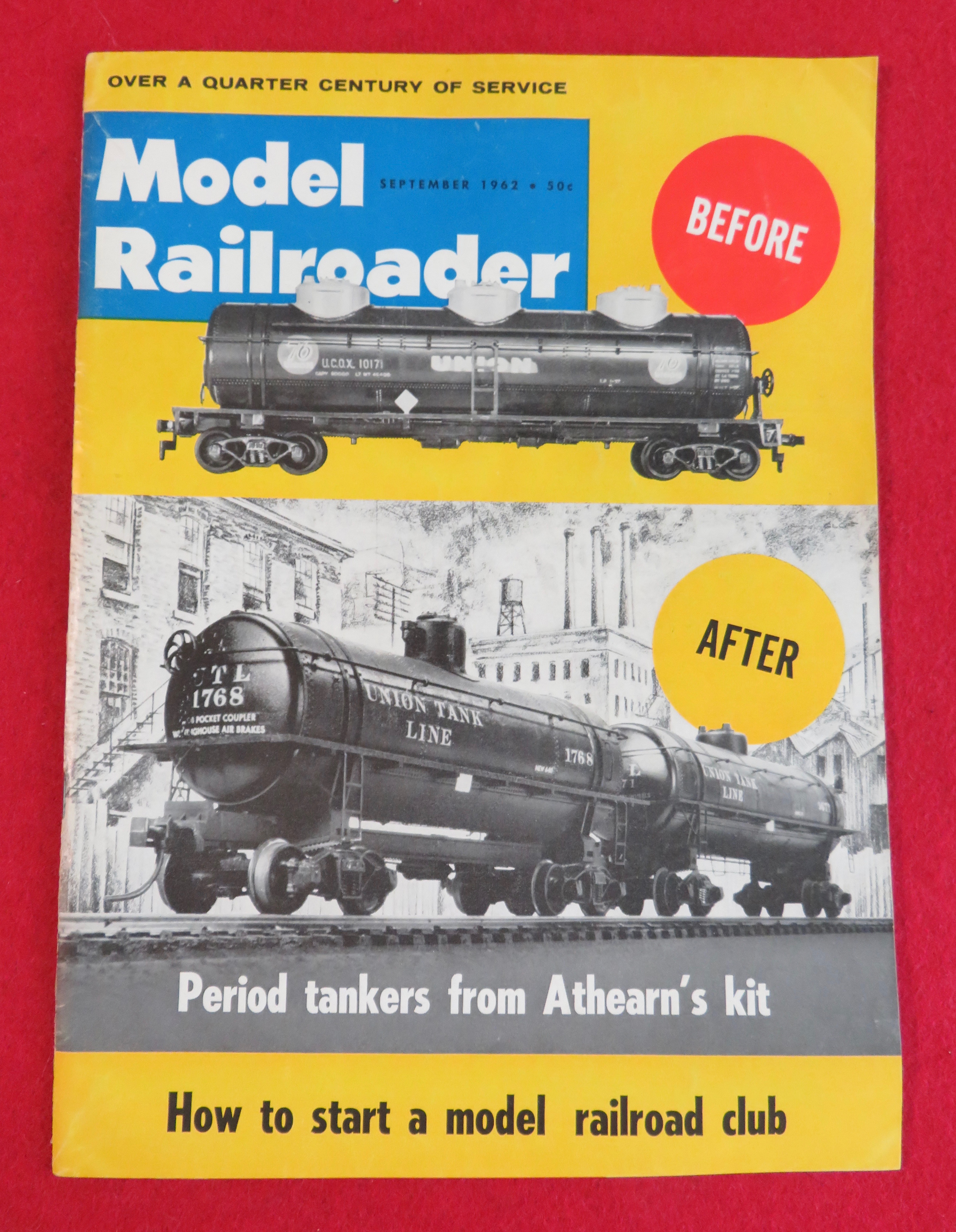 Model Railroader Magazine September 1962
