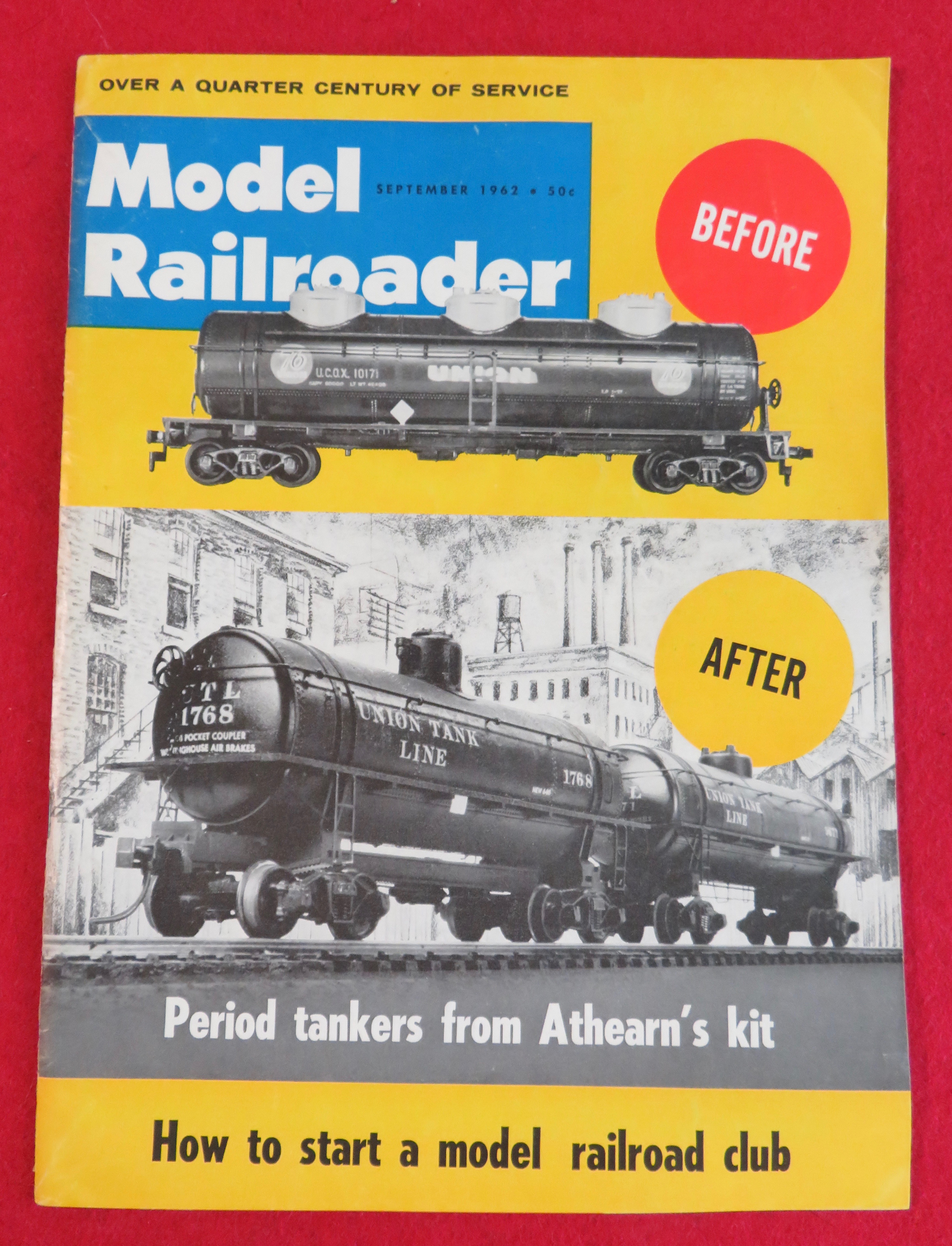 Model Railroader Magazine September 1962
