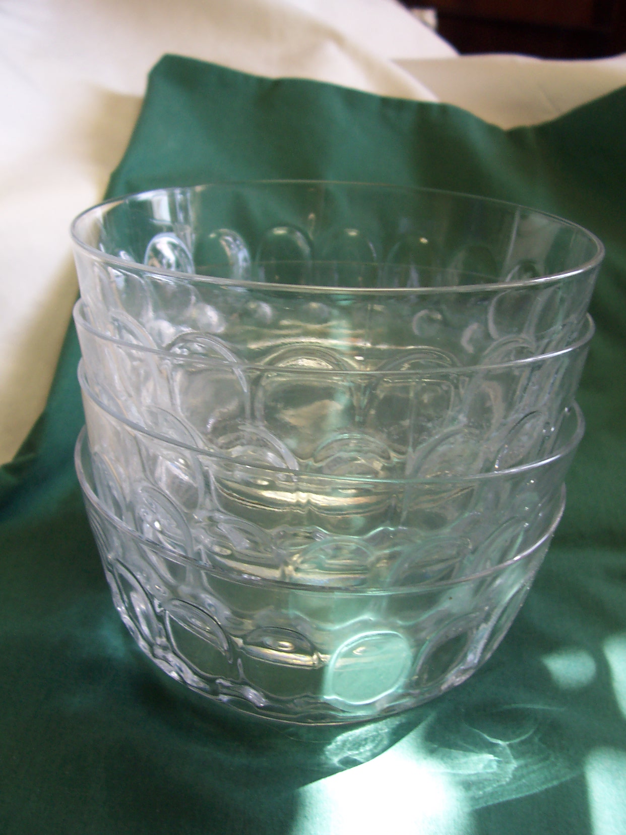 Fostoria Glass Bowls Set of 4