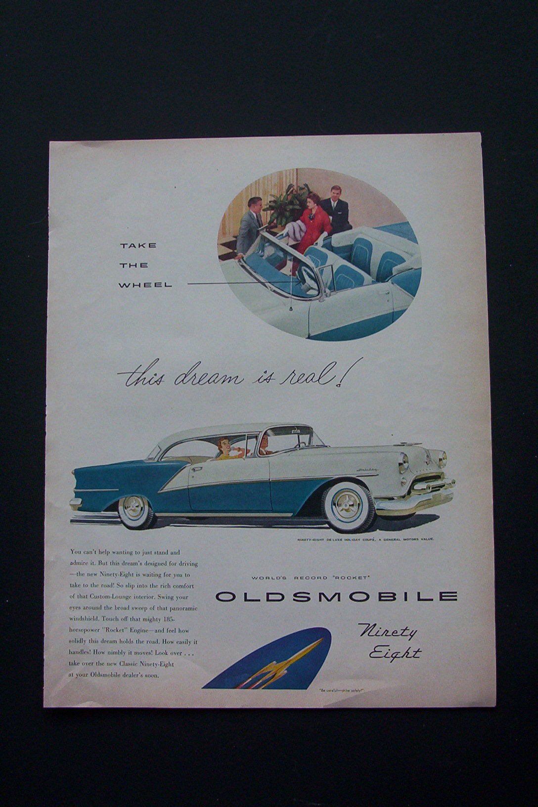 1954 Oldsmobile Ninety Eight with Great Oldsmobile