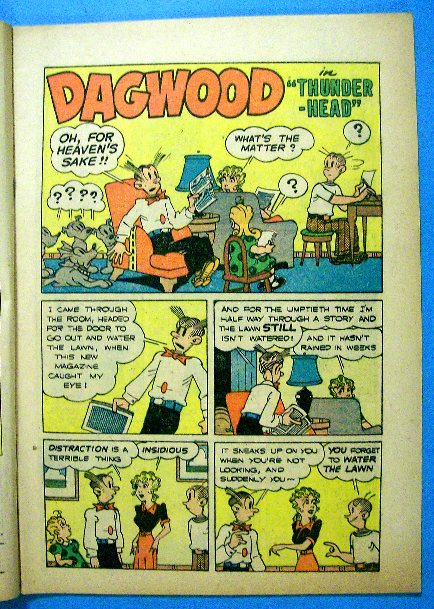 Dagwood Comic #59 November 1955 Thunder-Head