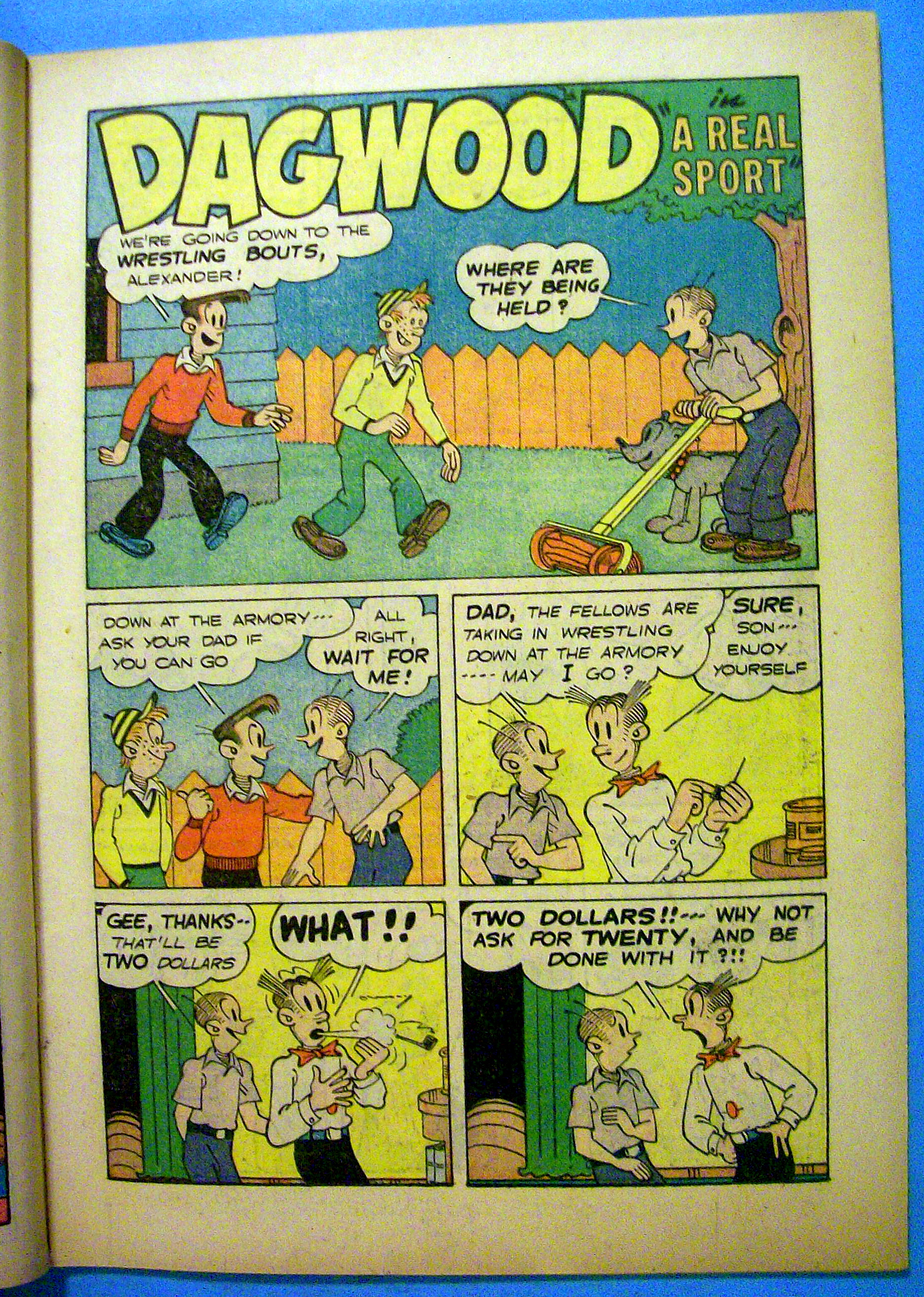 Dagwood Comic #59 November 1955 Thunder-Head