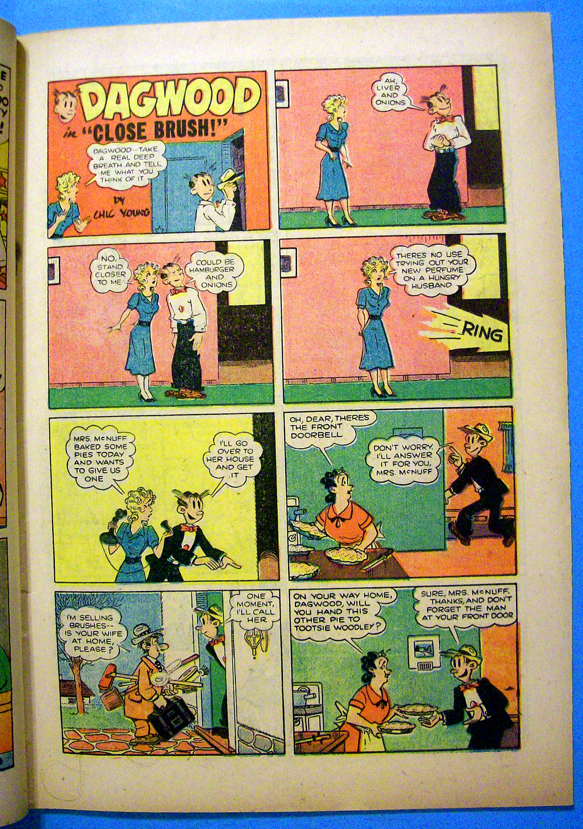Dagwood Comic #59 November 1955 Thunder-Head