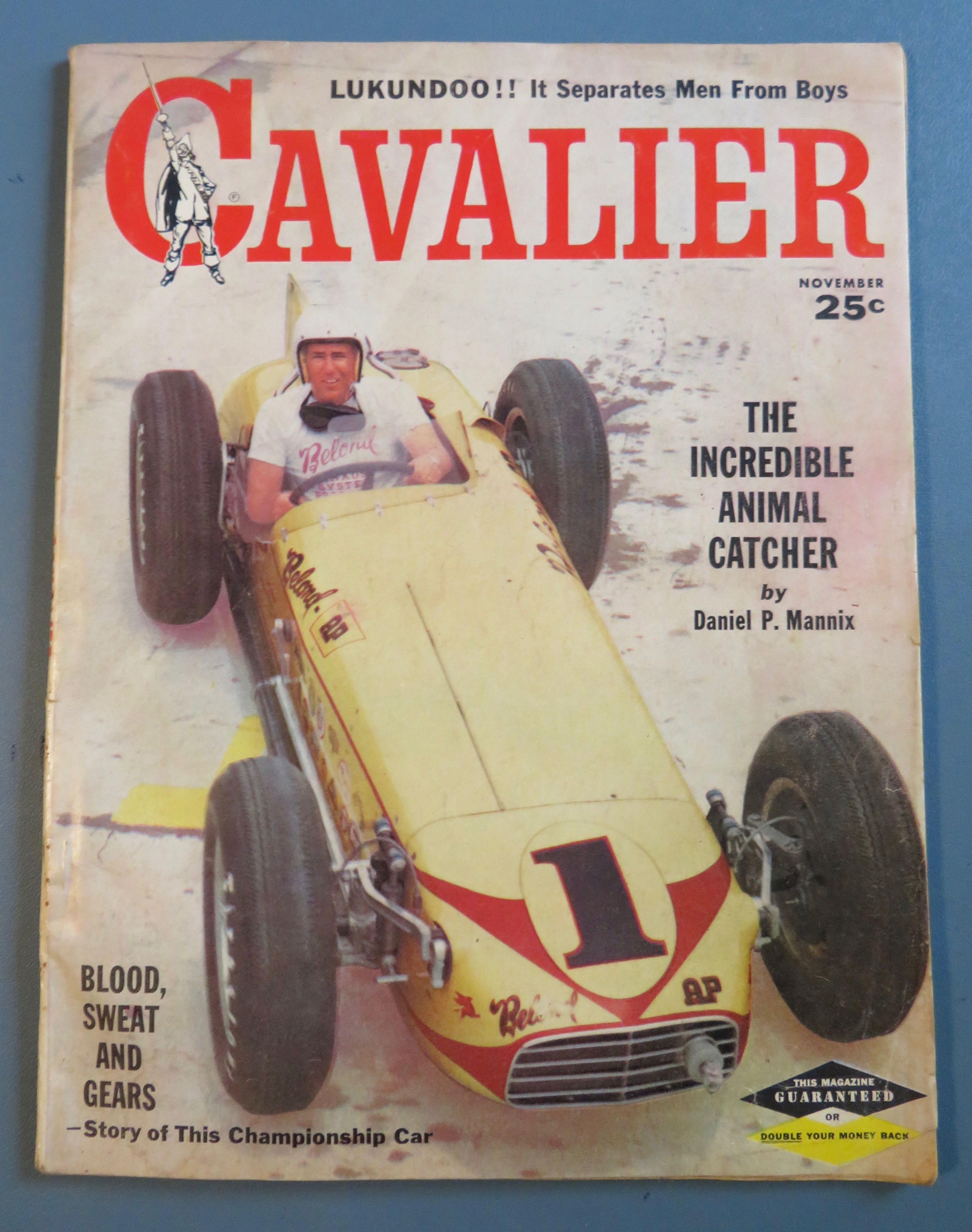 Cavalier Magazine November 1958 Championship Car