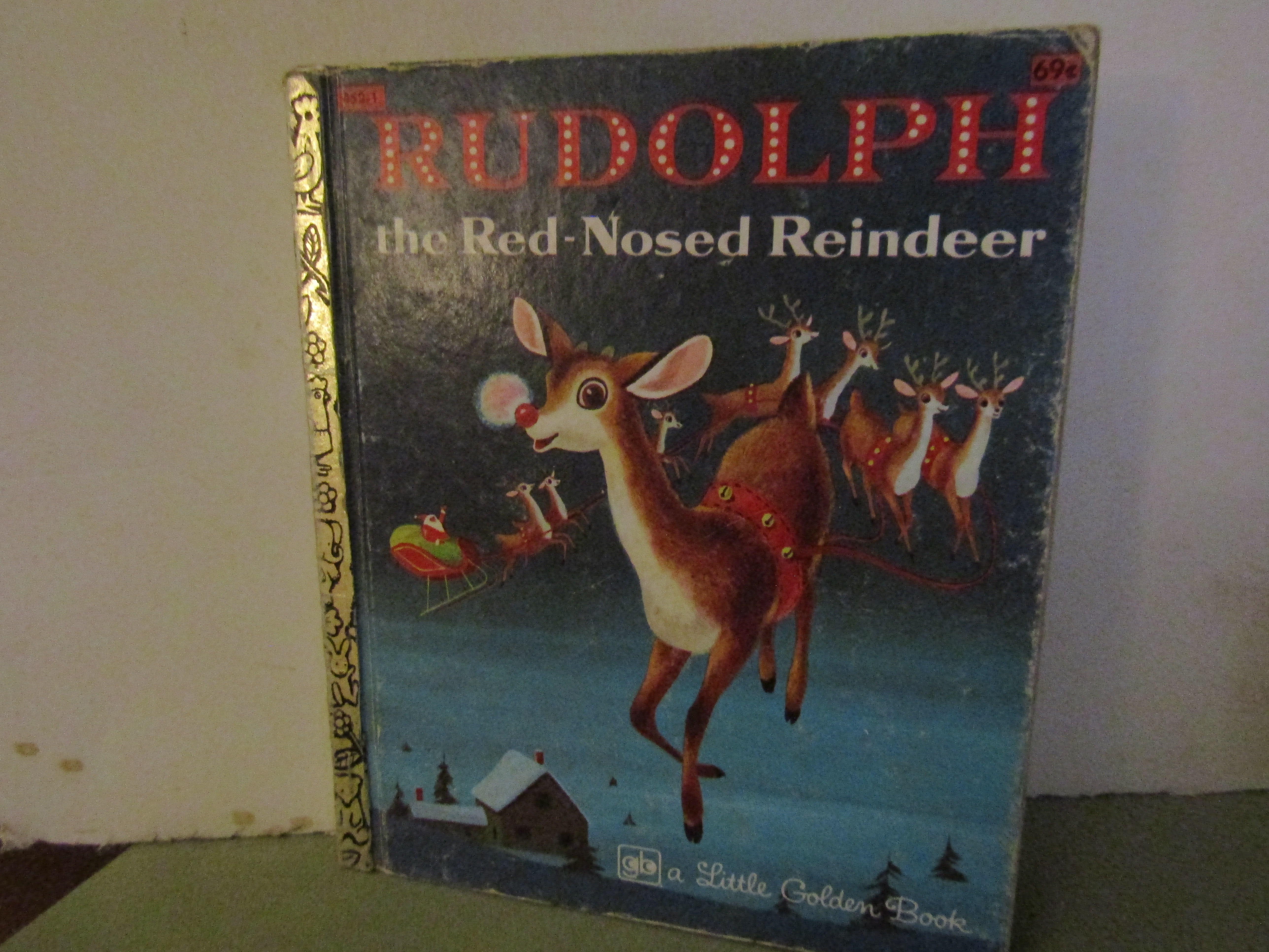 Book Rudolph The Red-Nosed Reindeer 25th Printing