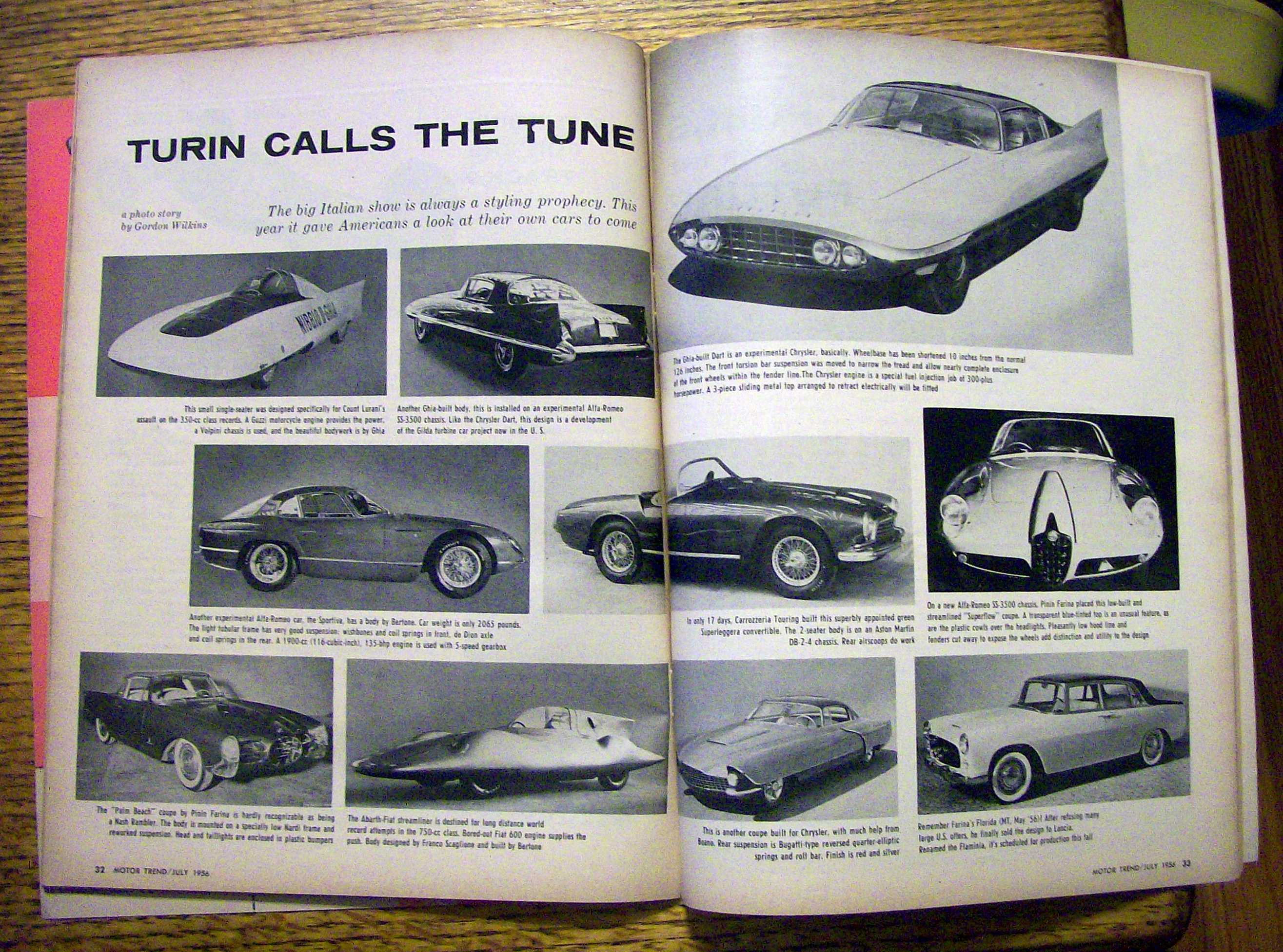 Motor Trend Magazine July 1956 How To Buy Next Tire