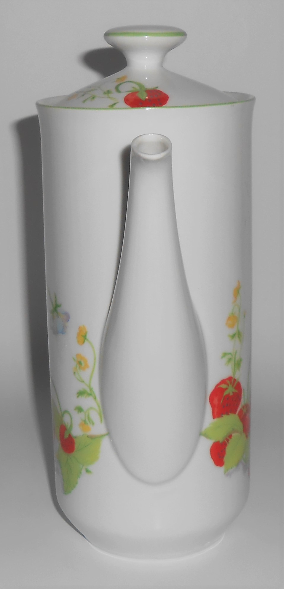 Mann China Strawberry Hill Coffee Pot w/Lid