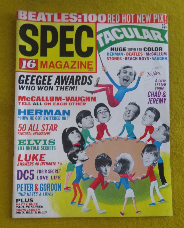 Spec Magazine Summer 1965 Beatles & More