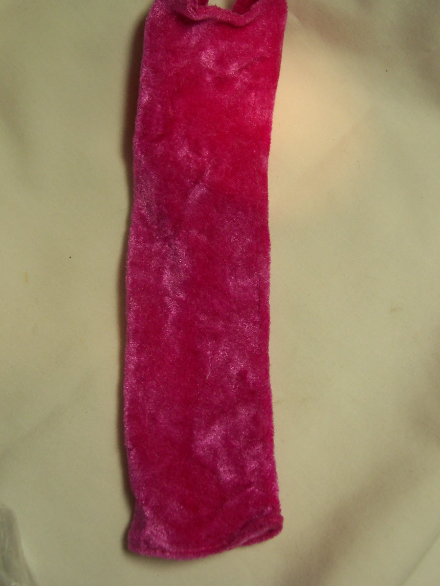 Barbie Doll Dress, Long, Dk. Pink